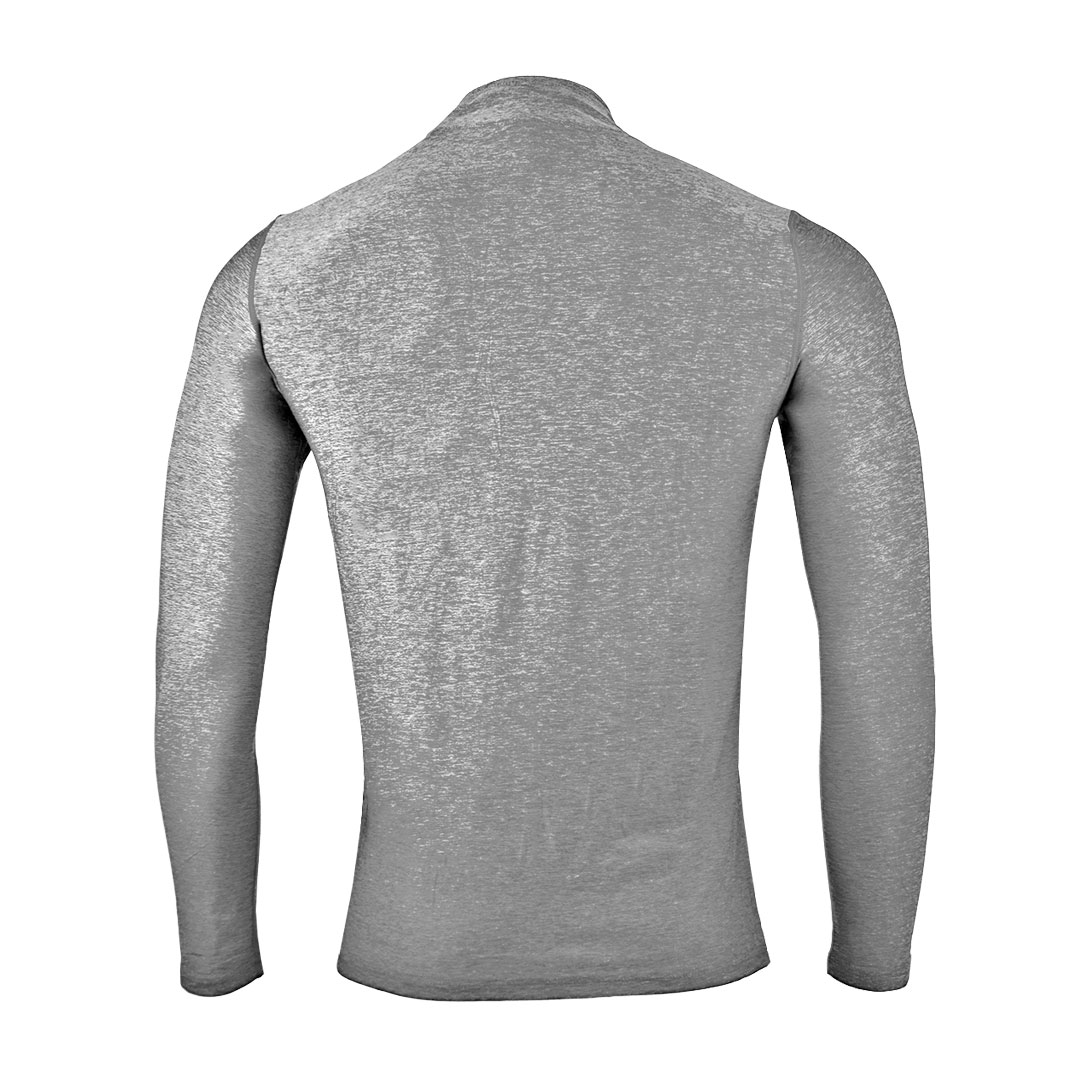POLERA MANGA LARGA HOMBRE ANDESLAND DRY FIT CON CIERRE - 2