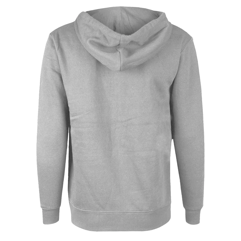 POLERON CANGURO CON CIERRE VULPES UNISEX - XXS, GRIS CLARO - 6