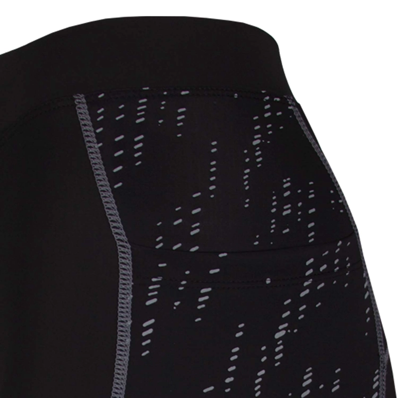 CALZA HOMBRE NEGRO CICLISMO ANDESLAND OUTDOOR APPAREL ACOLCHADO DRYUP CON BOLSILLOS - 4