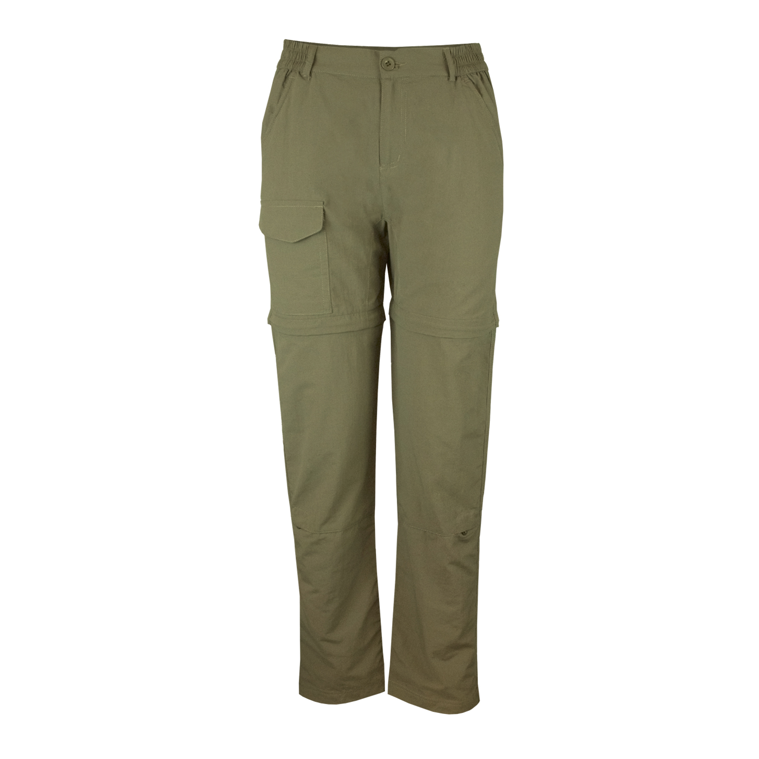 PANTALÓN TREKKING REGULAR FIT MUJER ANDESLAND OUTDOOR APPAREL CAQUI UPF50 DESMONTABLE ANDESLAND - 1