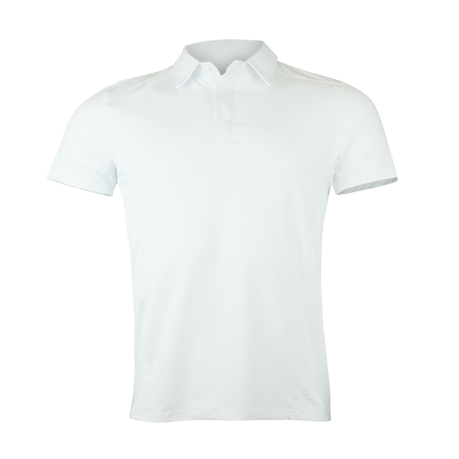 POLERA DRY FIT MANGA CORTA CON CUELLO PALE ESSENTIAL HOMBRE - 1