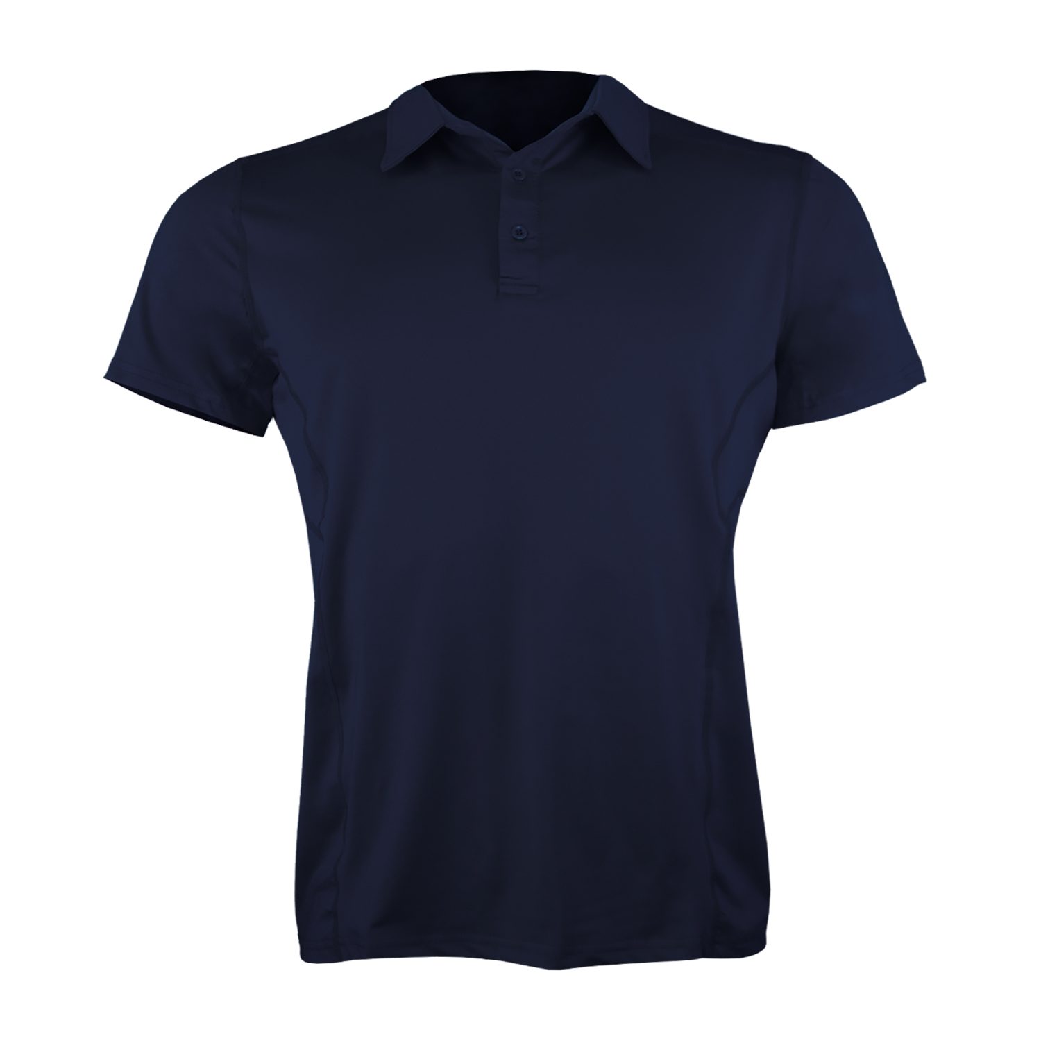 POLERA DRY FIT MANGA CORTA CON CUELLO PALE ESSENTIAL HOMBRE - 1