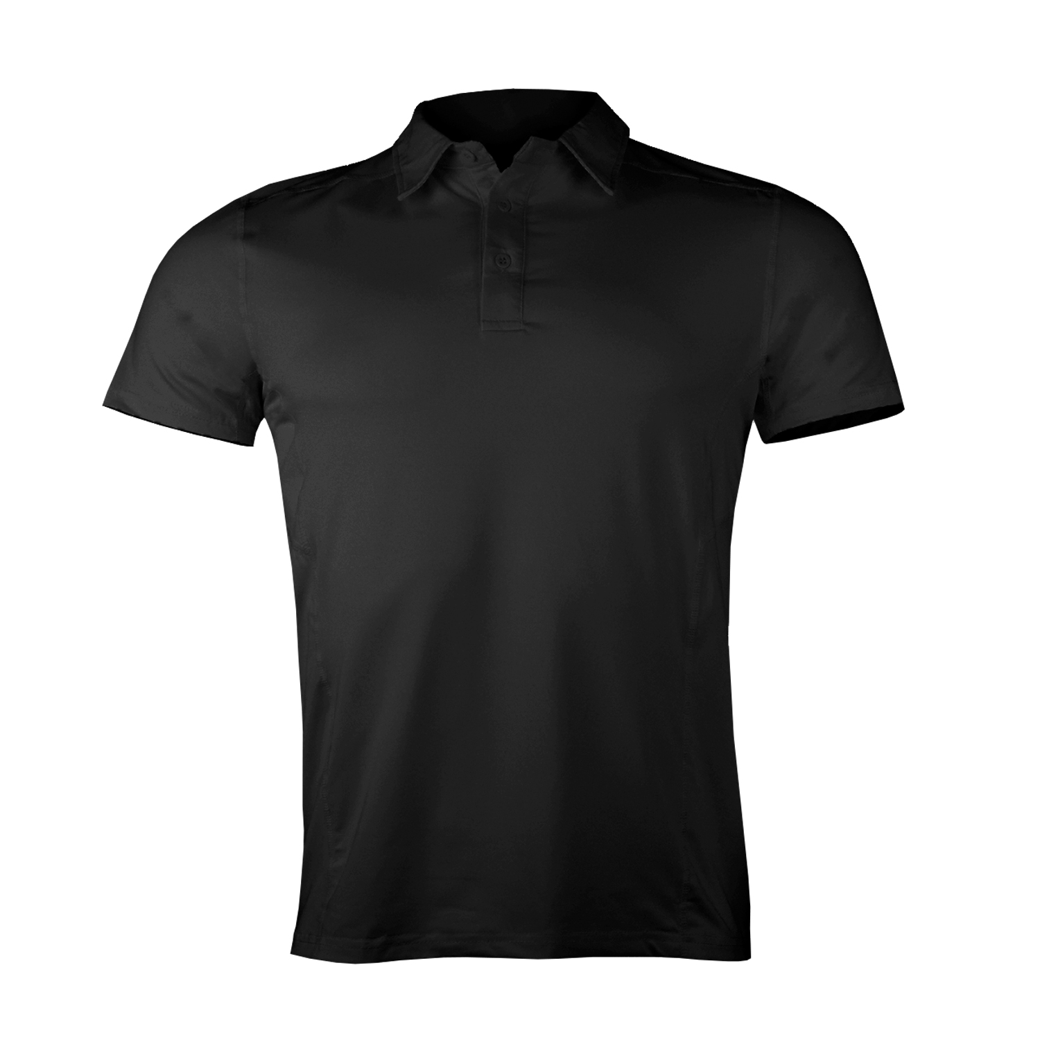 POLERA DRY FIT MANGA CORTA CON CUELLO PALE ESSENTIAL HOMBRE - 1