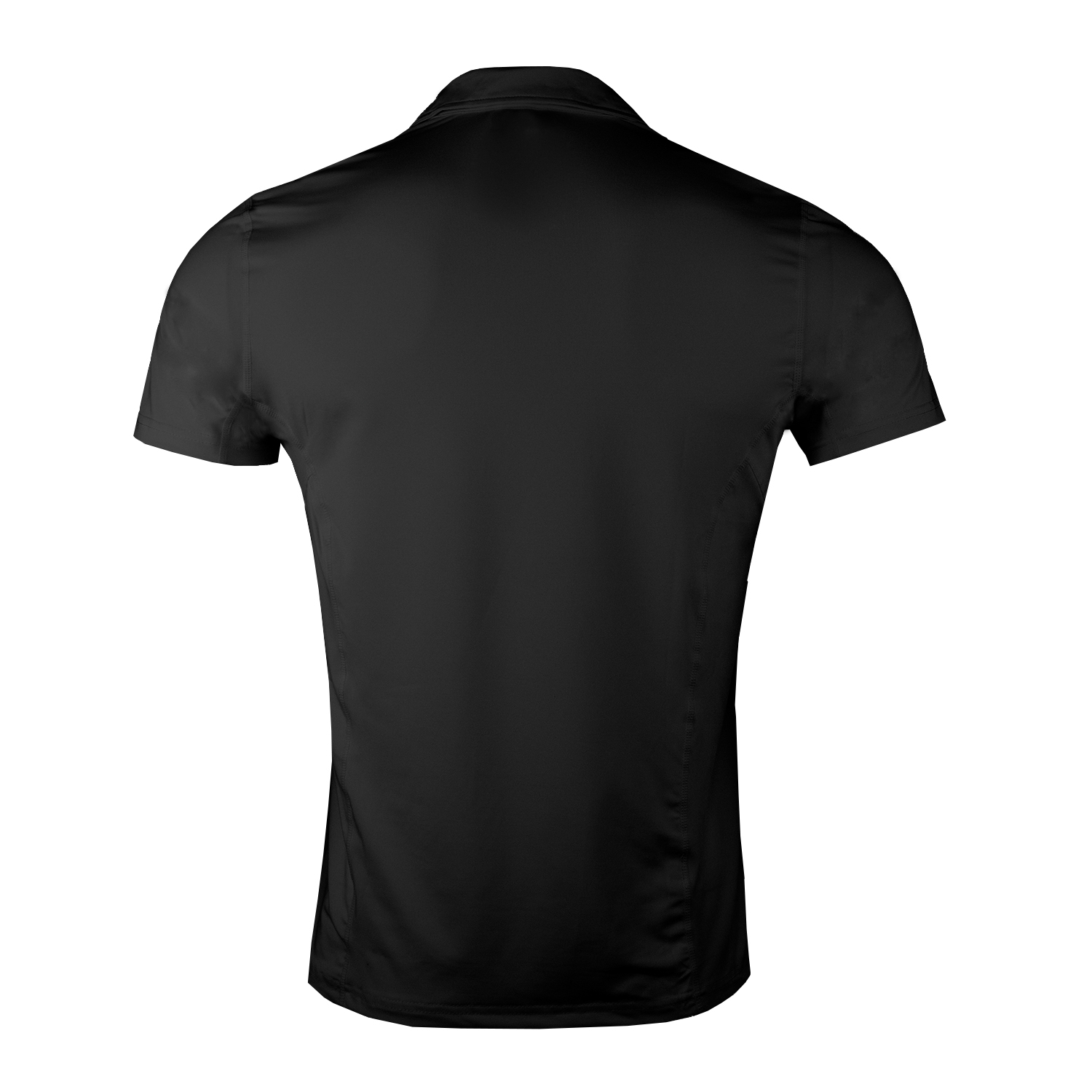 POLERA DRY FIT MANGA CORTA CON CUELLO PALE ESSENTIAL HOMBRE - 3