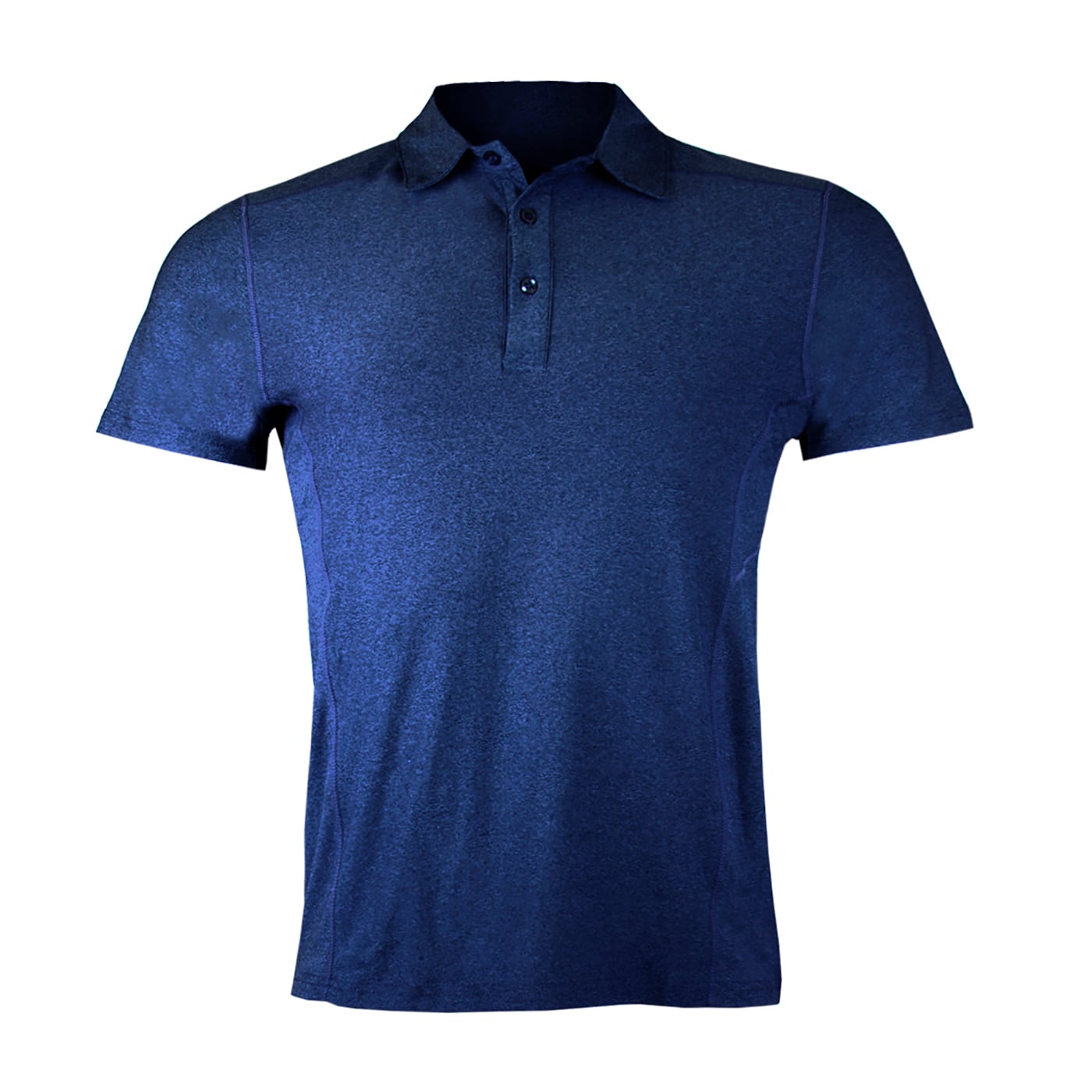 POLERA DRY FIT MANGA CORTA CON CUELLO PALE PRO HOMBRE - 1