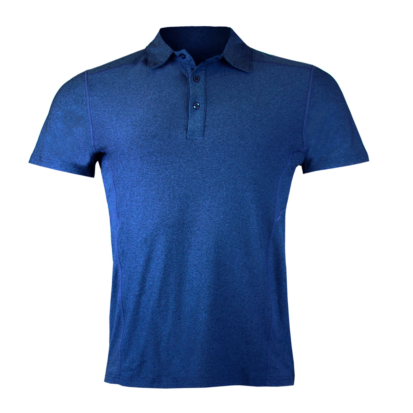 POLERA DRY FIT MANGA CORTA CON CUELLO PALE PRO HOMBRE - 1