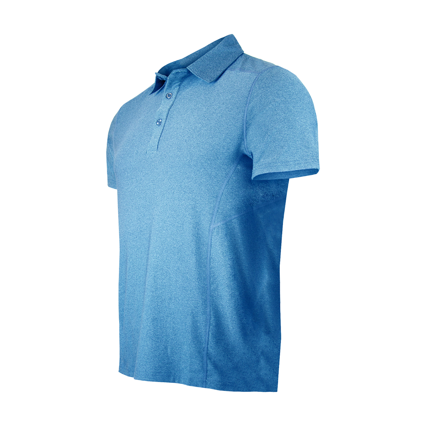 POLERA DRY FIT MANGA CORTA CON CUELLO PALE PRO HOMBRE - 2
