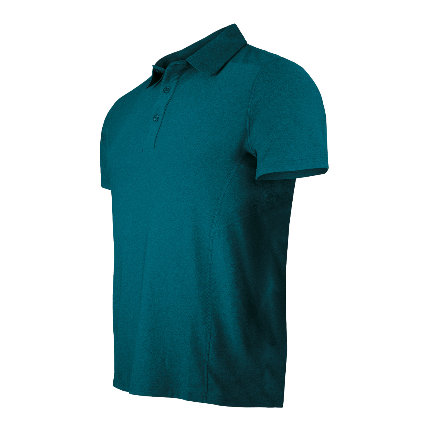 POLERA DRY FIT MANGA CORTA CON CUELLO PALE PRO HOMBRE - 2
