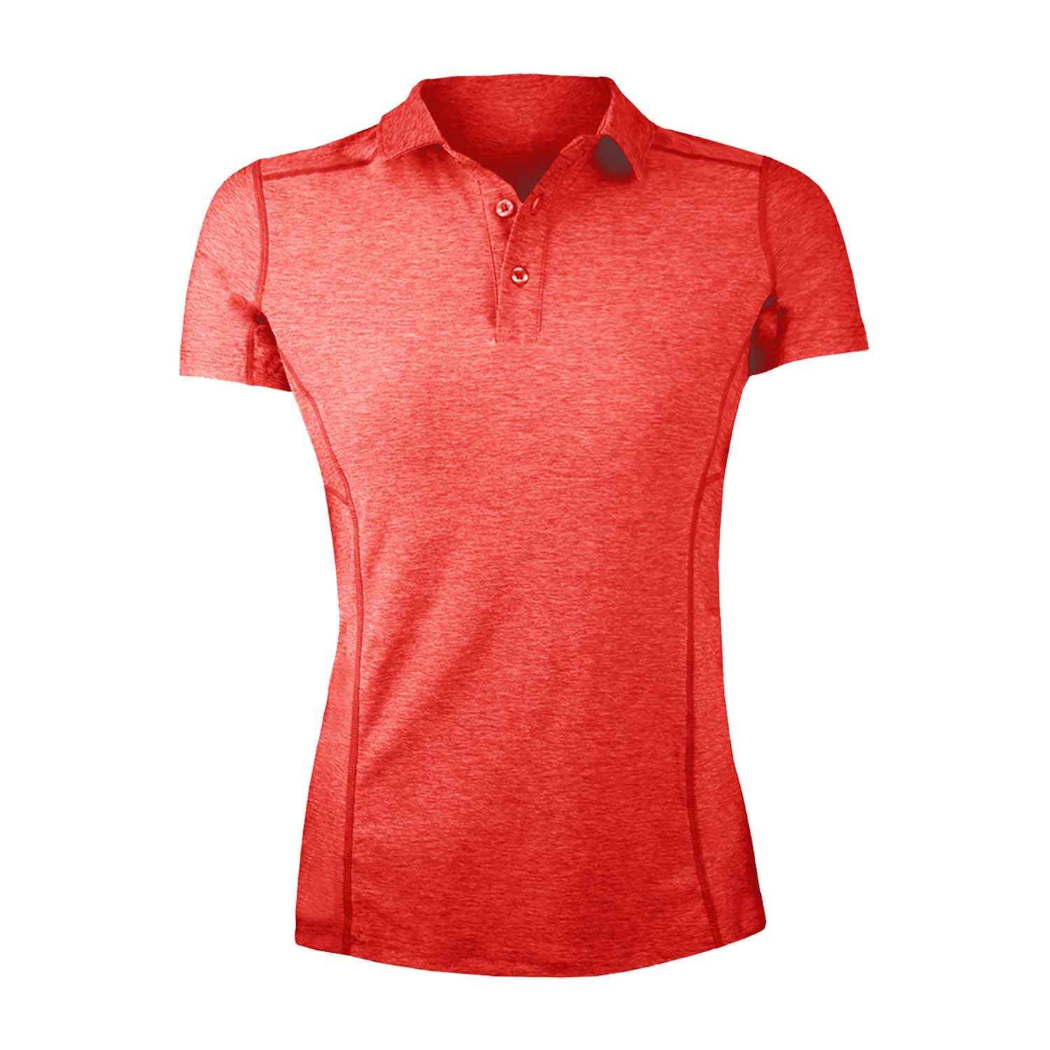 POLERA DRY FIT MANGA CORTA CON CUELLO PALE PRO MUJER - 1
