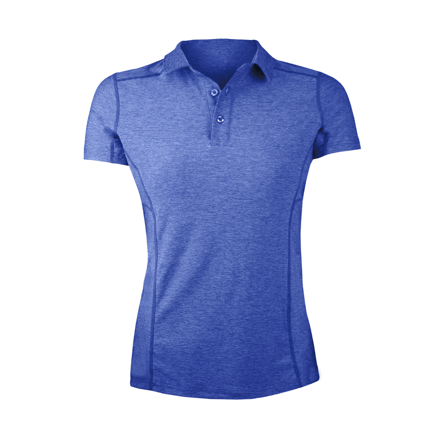 POLERA DRY FIT MANGA CORTA CON CUELLO PALE PRO MUJER - 1