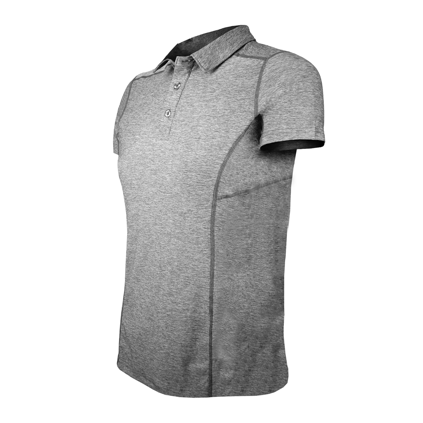POLERA DRY FIT MANGA CORTA CON CUELLO PALE PRO MUJER - 2
