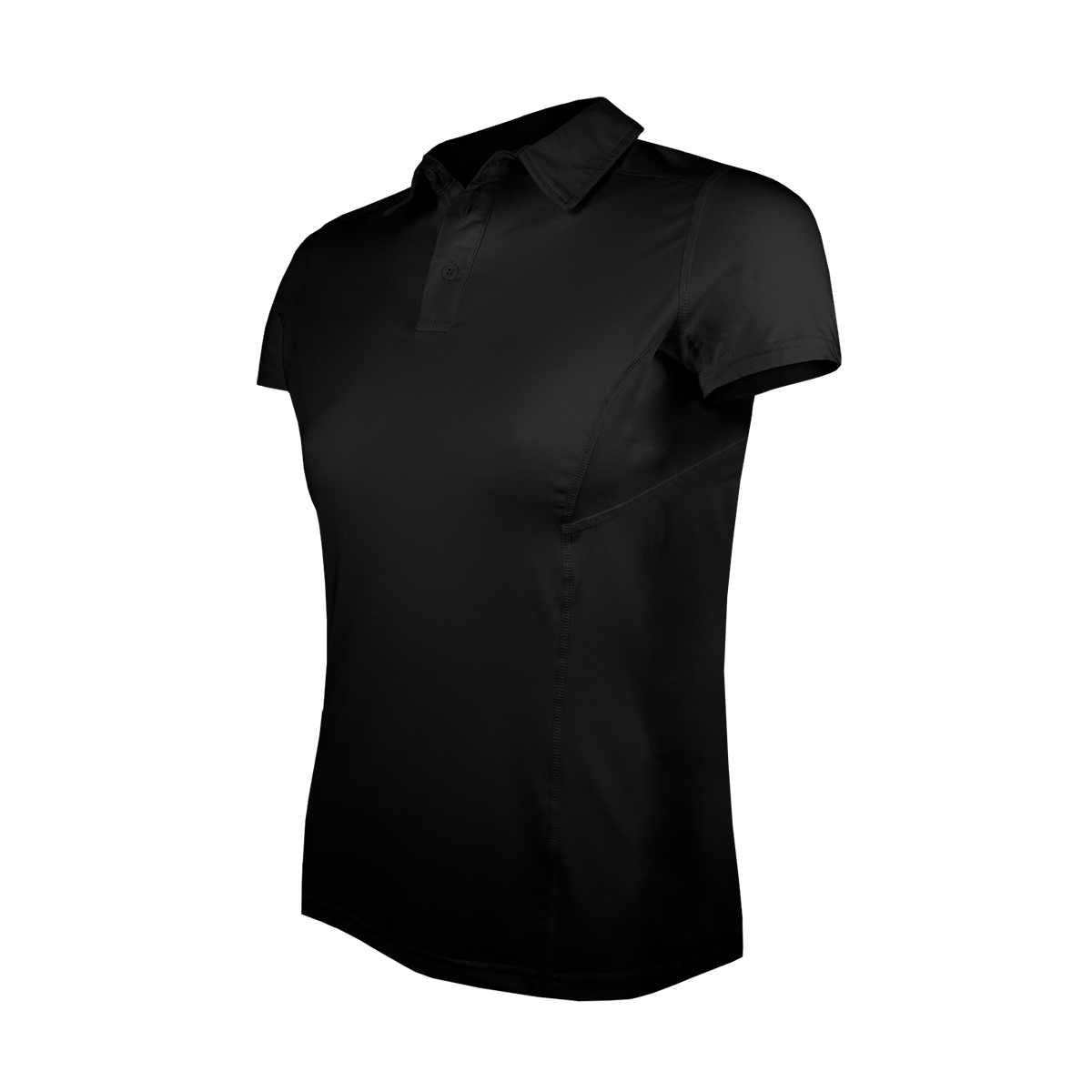 POLERA DRY FIT MANGA CORTA CON CUELLO PALE ESSENTIAL MUJER - 2