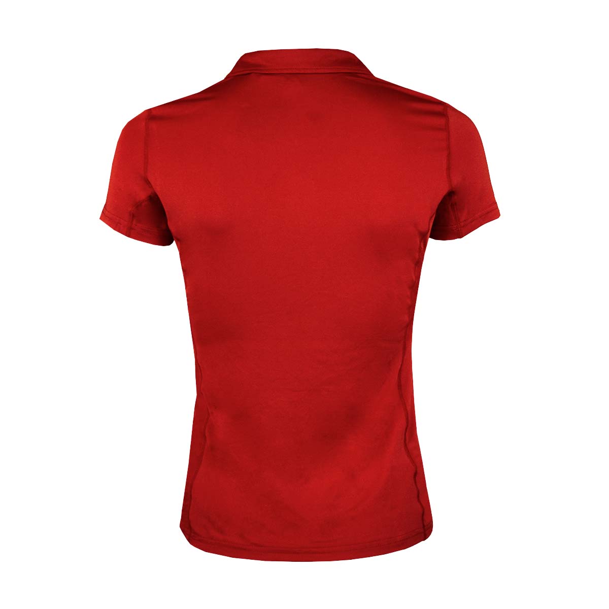 POLERA DRY FIT MANGA CORTA CON CUELLO PALE ESSENTIAL MUJER - 3