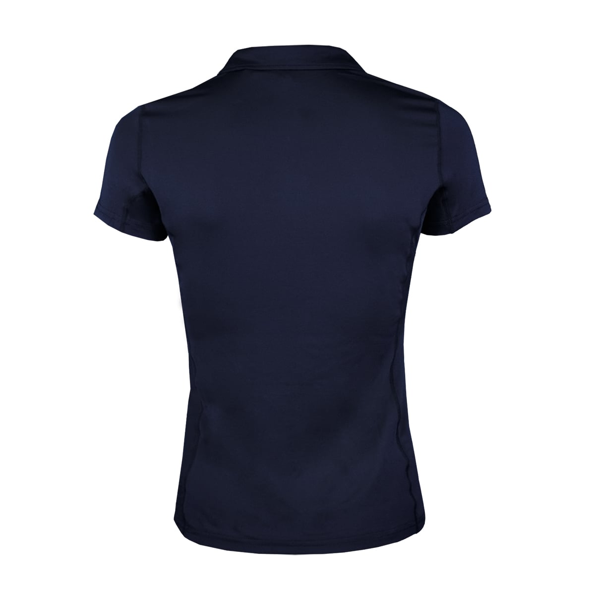 POLERA DRY FIT MANGA CORTA CON CUELLO PALE ESSENTIAL MUJER - 3