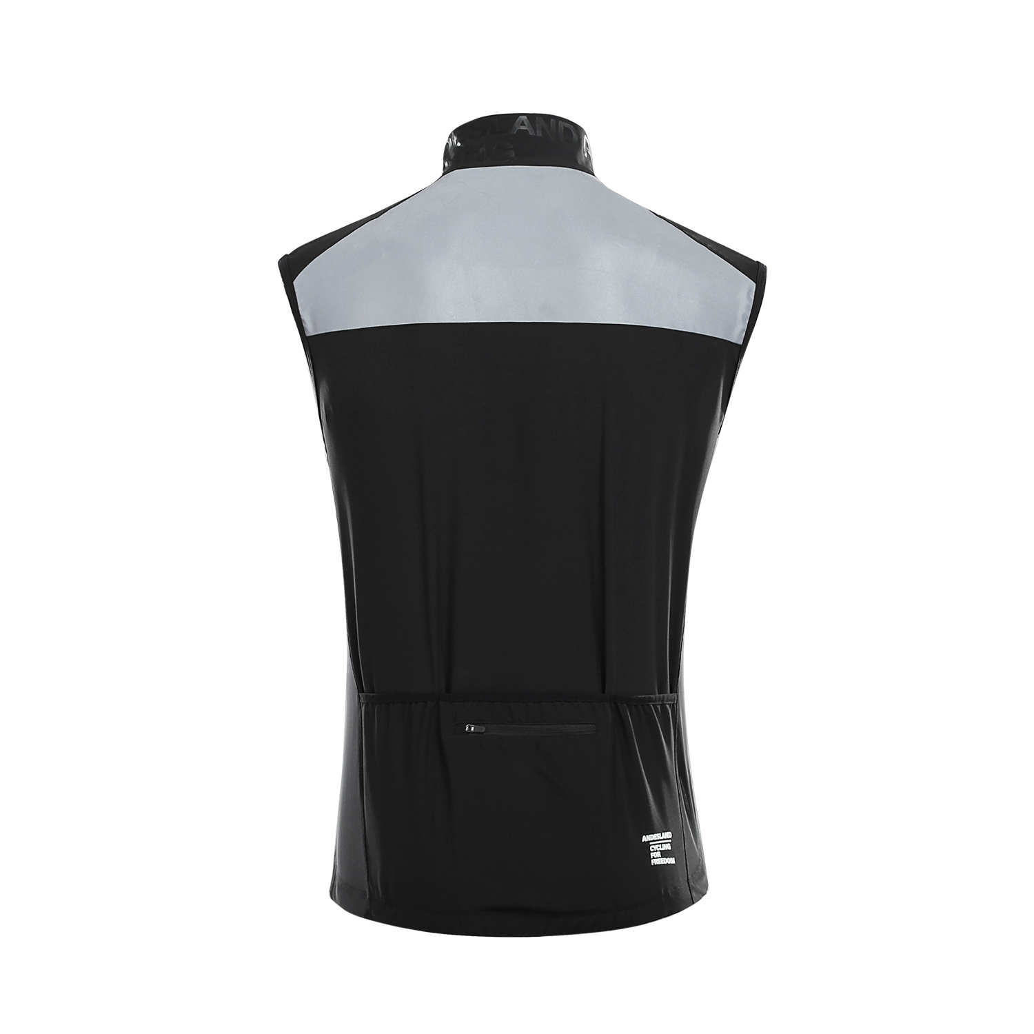 CHALECO HOMBRE ANDESLAND MULTICOLOR CICLISTA STRETCH REFLECTANTE CICLISMO DEPORTIVO - 3