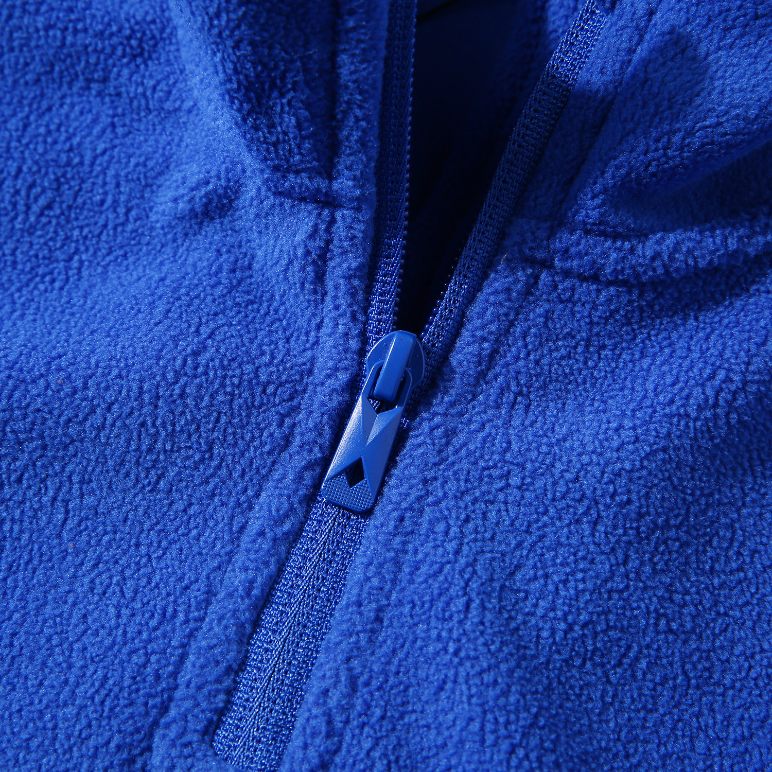POLERA MANGA LARGA MUJER ANDESLAND II CAPA MICROPOLAR LISO MEDIO CIERRE TÉRMICO DEPORTIVO - 5