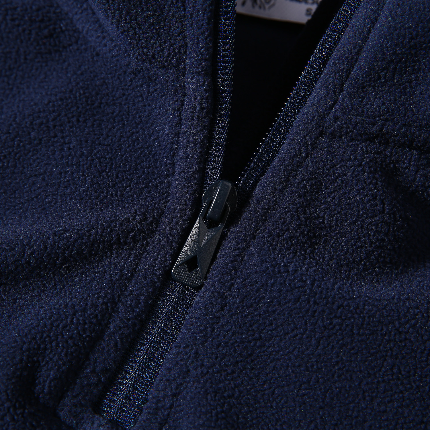 POLERA MANGA LARGA MUJER ANDESLAND II CAPA MICROPOLAR LISO MEDIO CIERRE TÉRMICO DEPORTIVO - 5