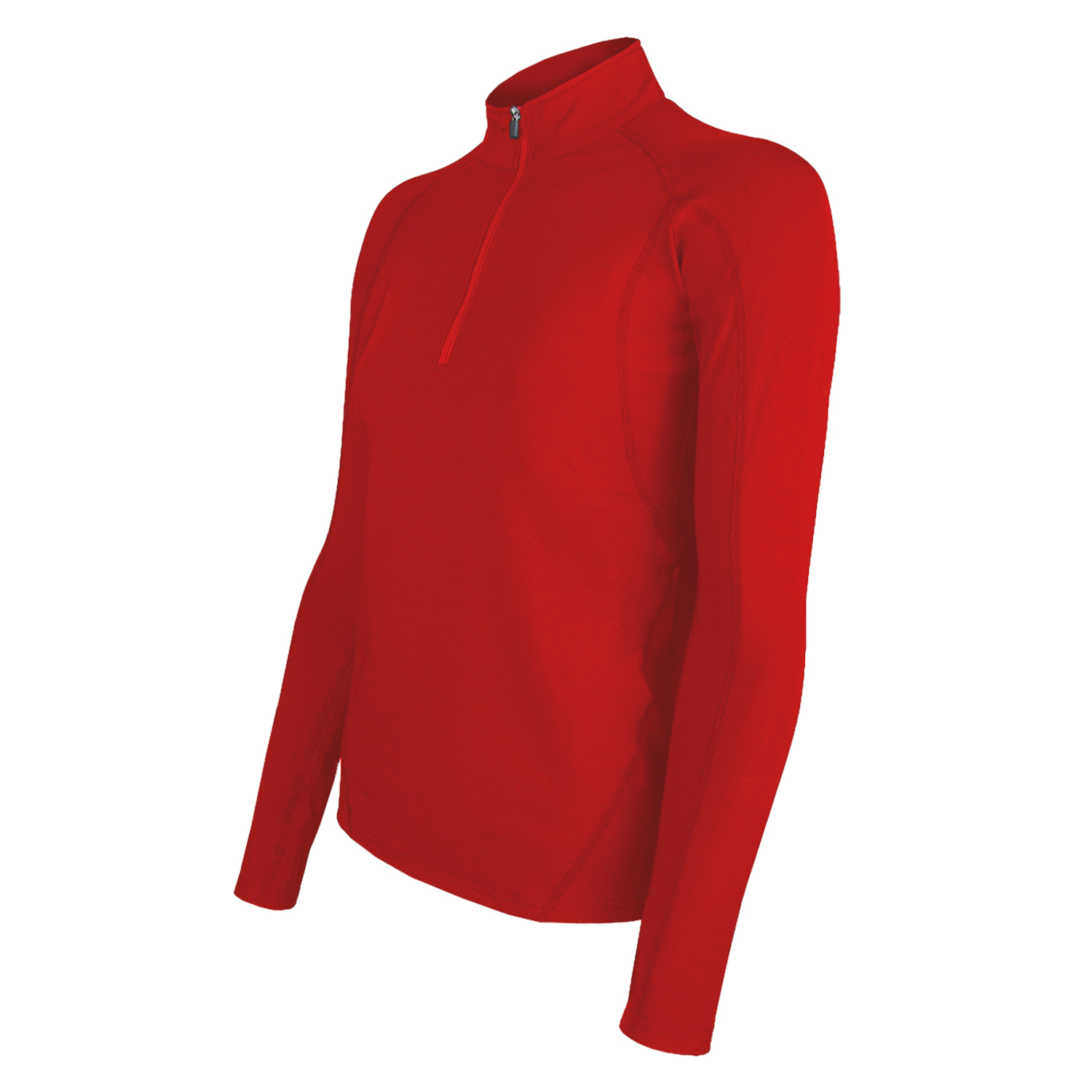 POLERA MANGA LARGA MUJER ANDESLAND MICROPOLAR CON CIERRE PRIMERA CAPA - 2