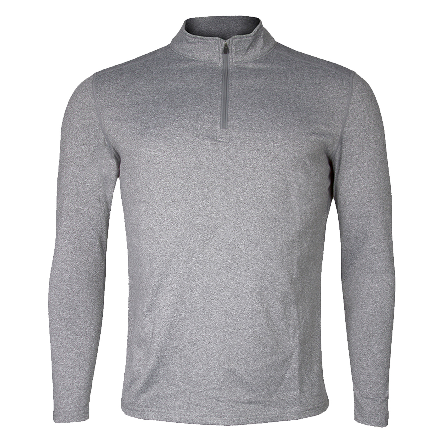 POLERA MANGA LARGA HOMBRE ANDESLAND MICROPOLAR CON CIERRE PRIMERA CAPA - 1
