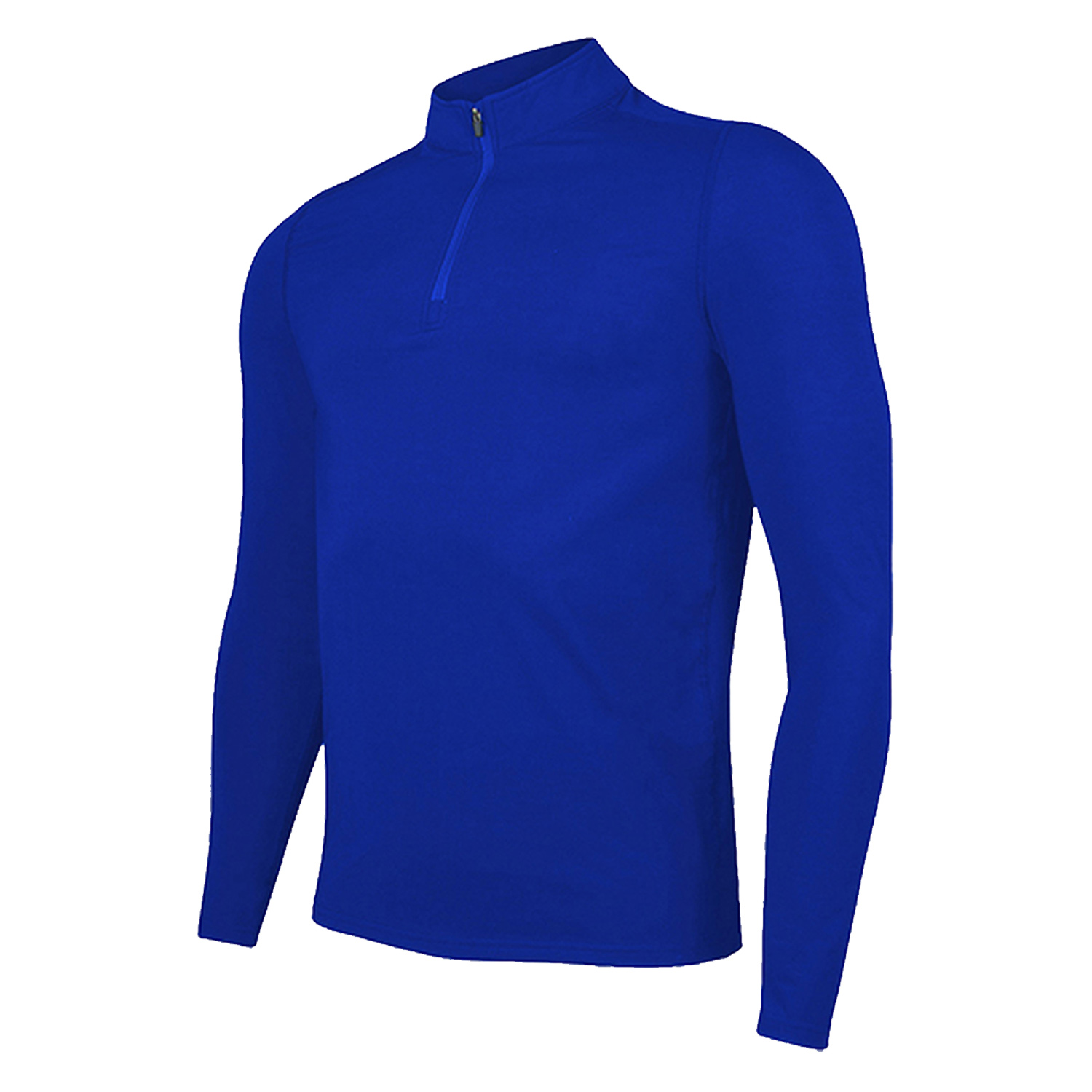 POLERA MANGA LARGA HOMBRE ANDESLAND MICROPOLAR CON CIERRE PRIMERA CAPA - 2