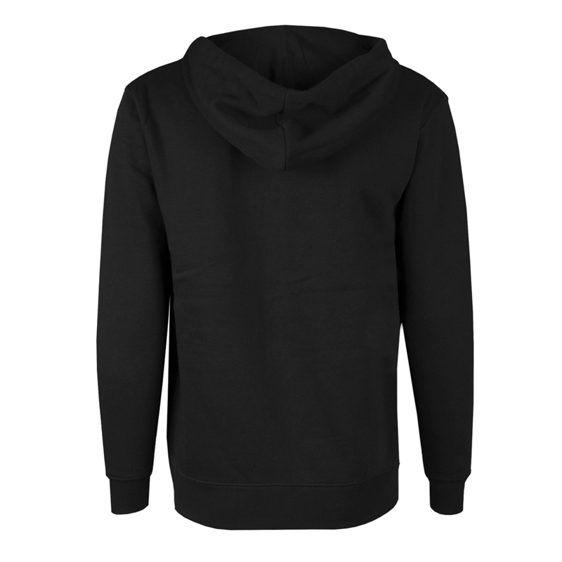 POLERON CANGURO CIERRE METALICO VULPES UNISEX - XXXL, NEGRO - 6