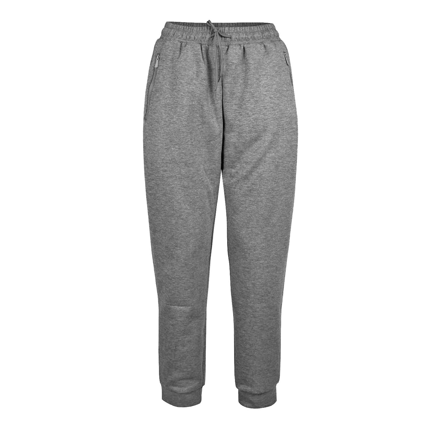 PANTALÓN BUZO LARGO REGULAR UNISEX ANDESLAND GRIS DEPORTIVO URBANO STRETCH POLIESTER - 4