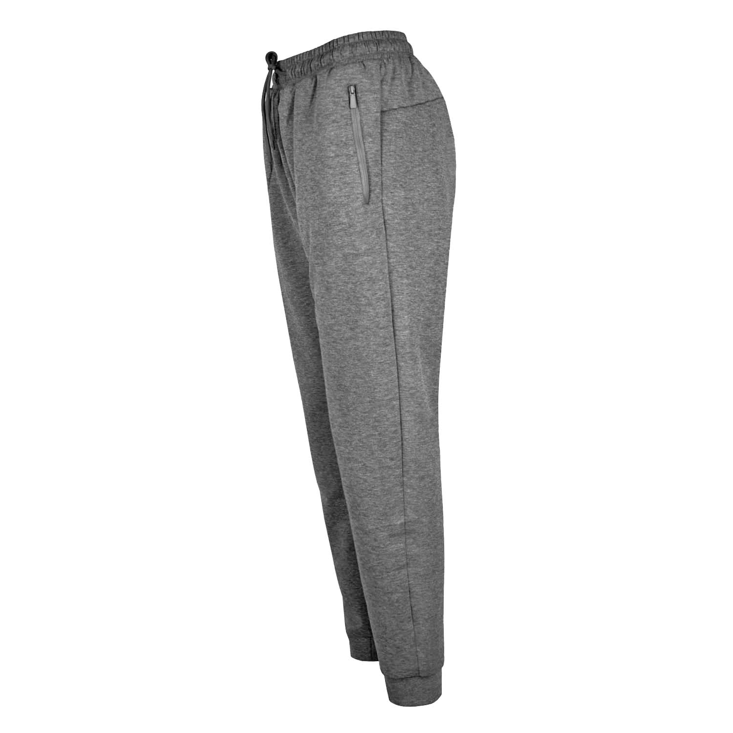 PANTALÓN BUZO LARGO REGULAR UNISEX ANDESLAND GRIS DEPORTIVO URBANO STRETCH POLIESTER - 5