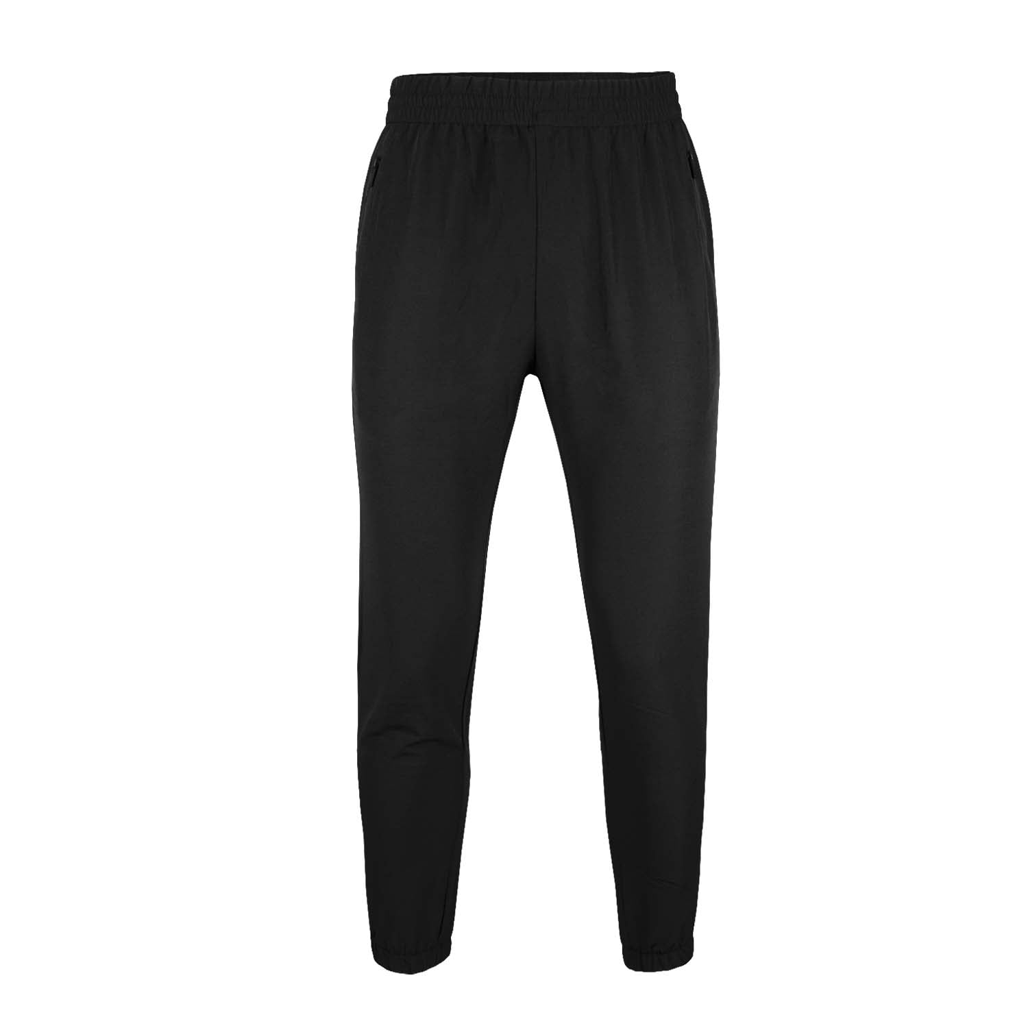 PANTALÓN BUZO LARGO ALGODÓN REGULAR UNISEX ANDESLAND NEGRO DEPORTIVO URBANO STRETCH - 1