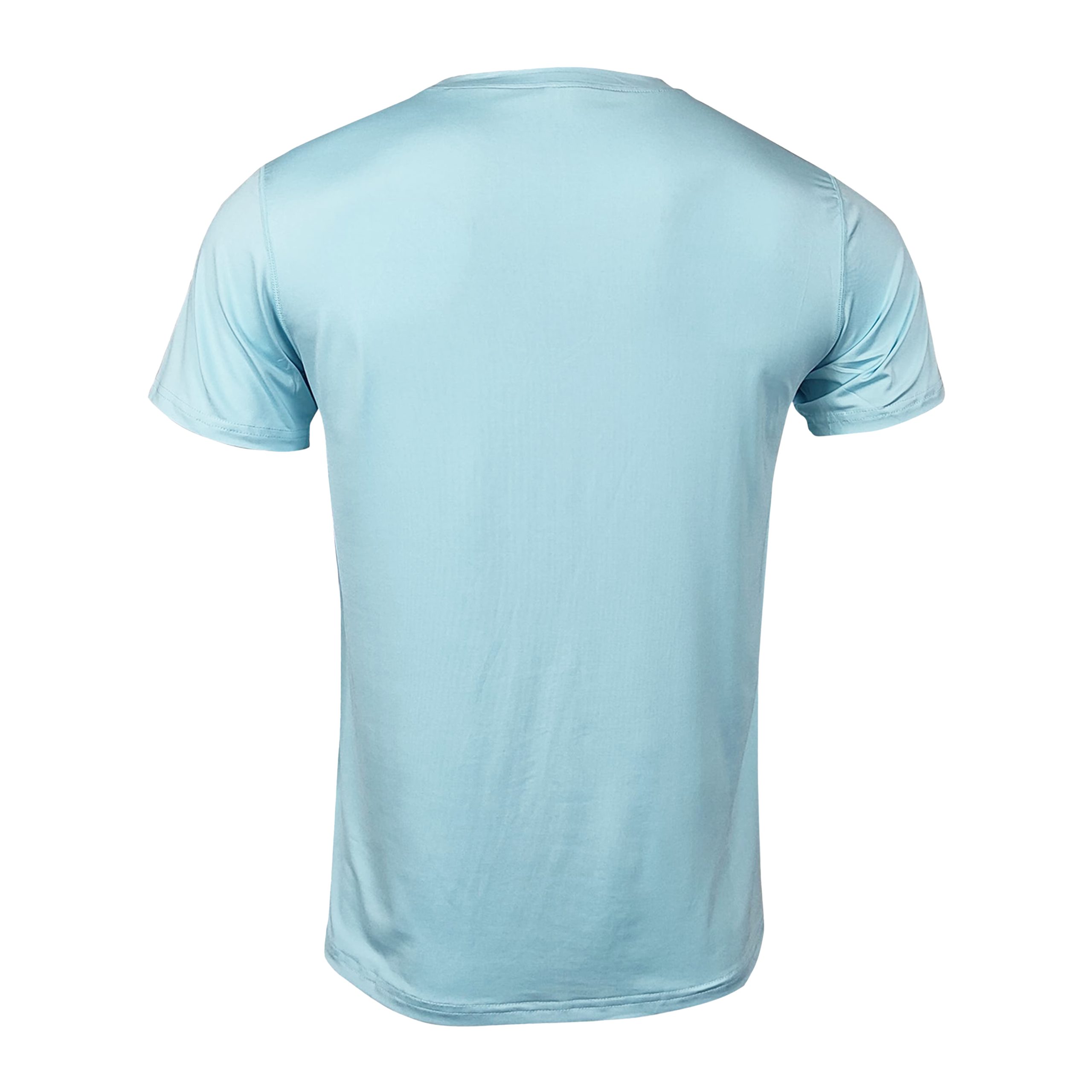 POLERA MANGA CORTA HOMBRE ANDESLAND DRY FIT LISA SECADO RÁPIDO DEPORTIVO - 3