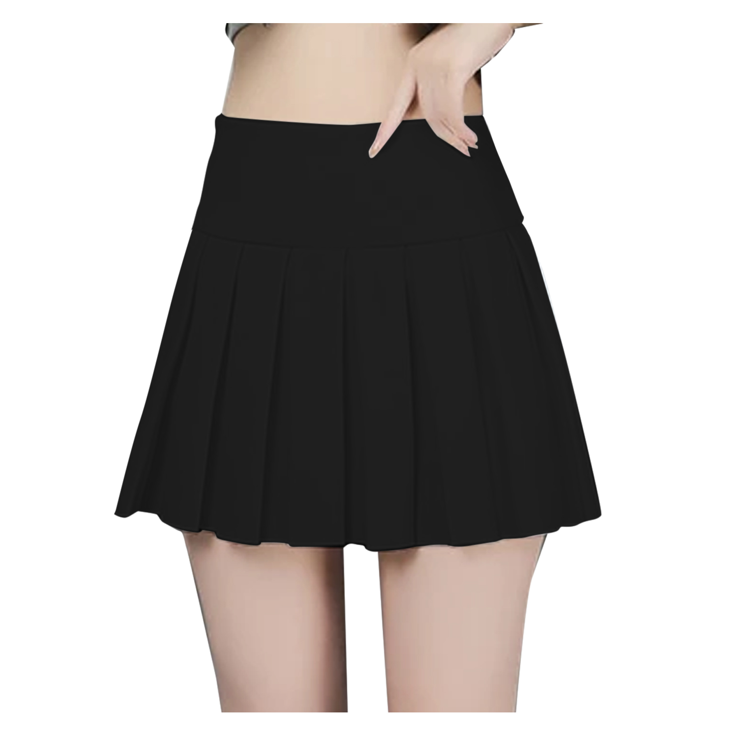 FALDA CAPRI A LA RODILLA MUJER ANDESLAND CALZA PADEL PLISADA - 1