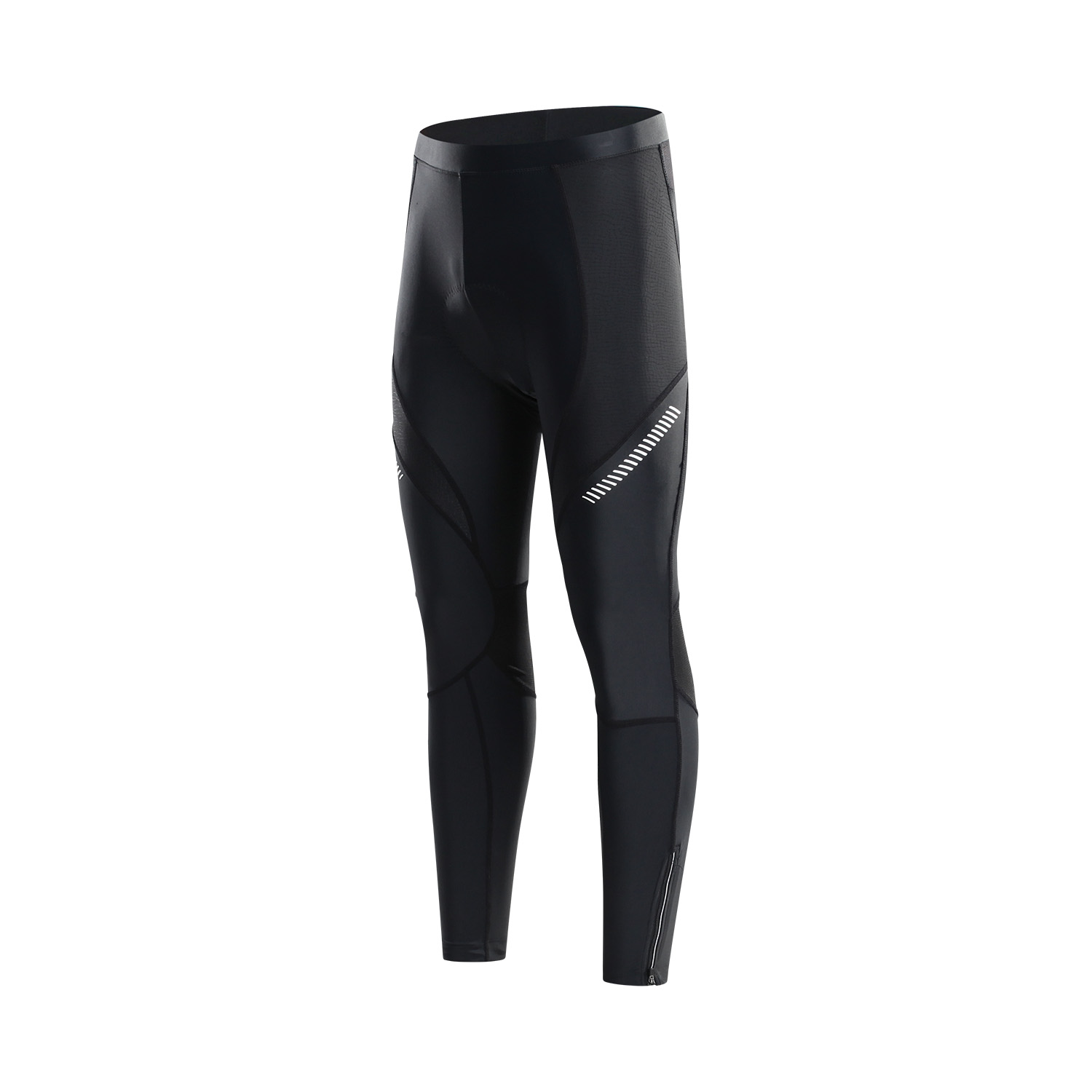 CALZA LARGO SKINNY MUJER ANDESLAND NEGRO LARGA CICLISMO ACOLCHADO DRYUP CON CIERRE - 2