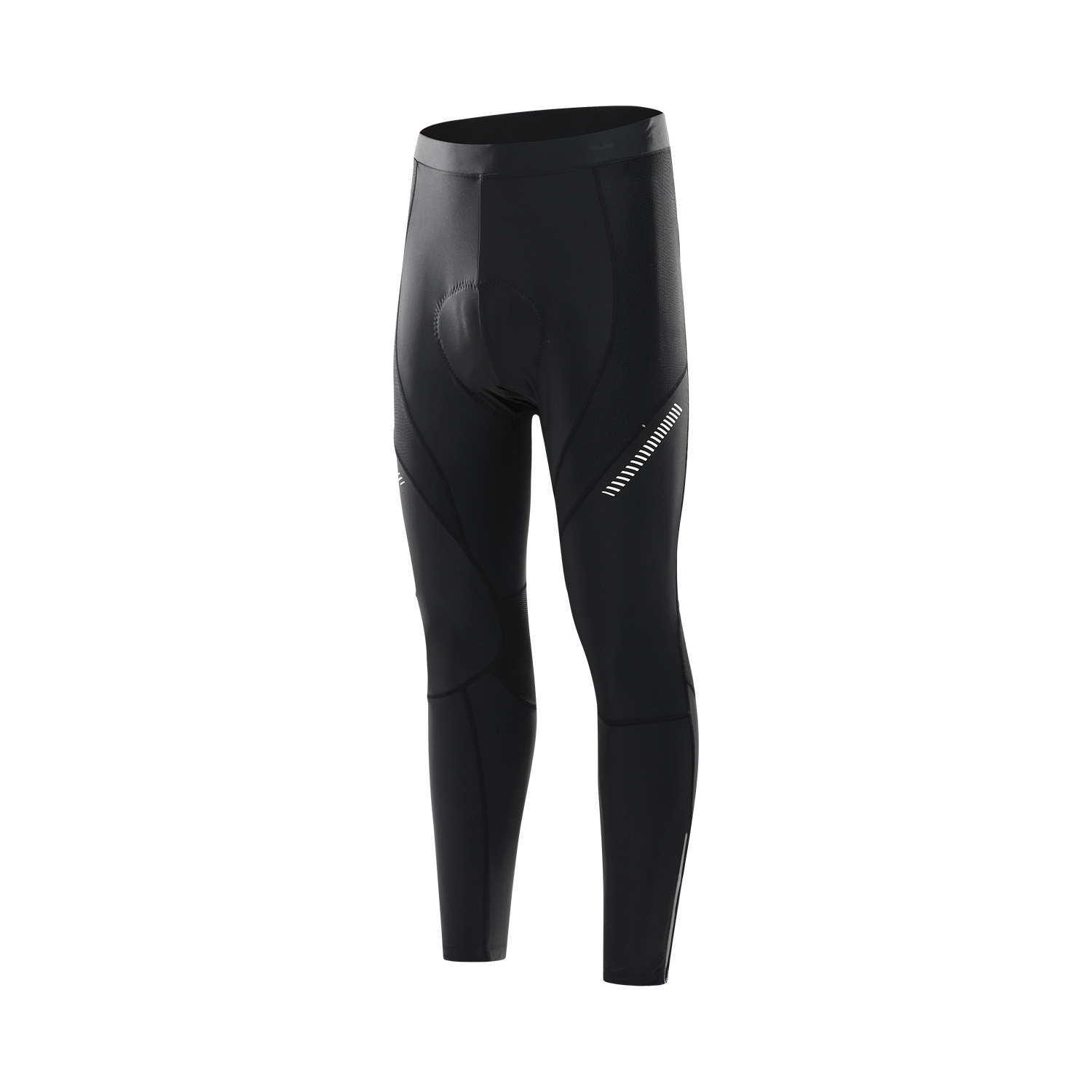 CALZA LARGO SKINNY HOMBRE ANDESLAND NEGRO LARGA CICLISMO ACOLCHADO DRYUP CON CIERRE - 2