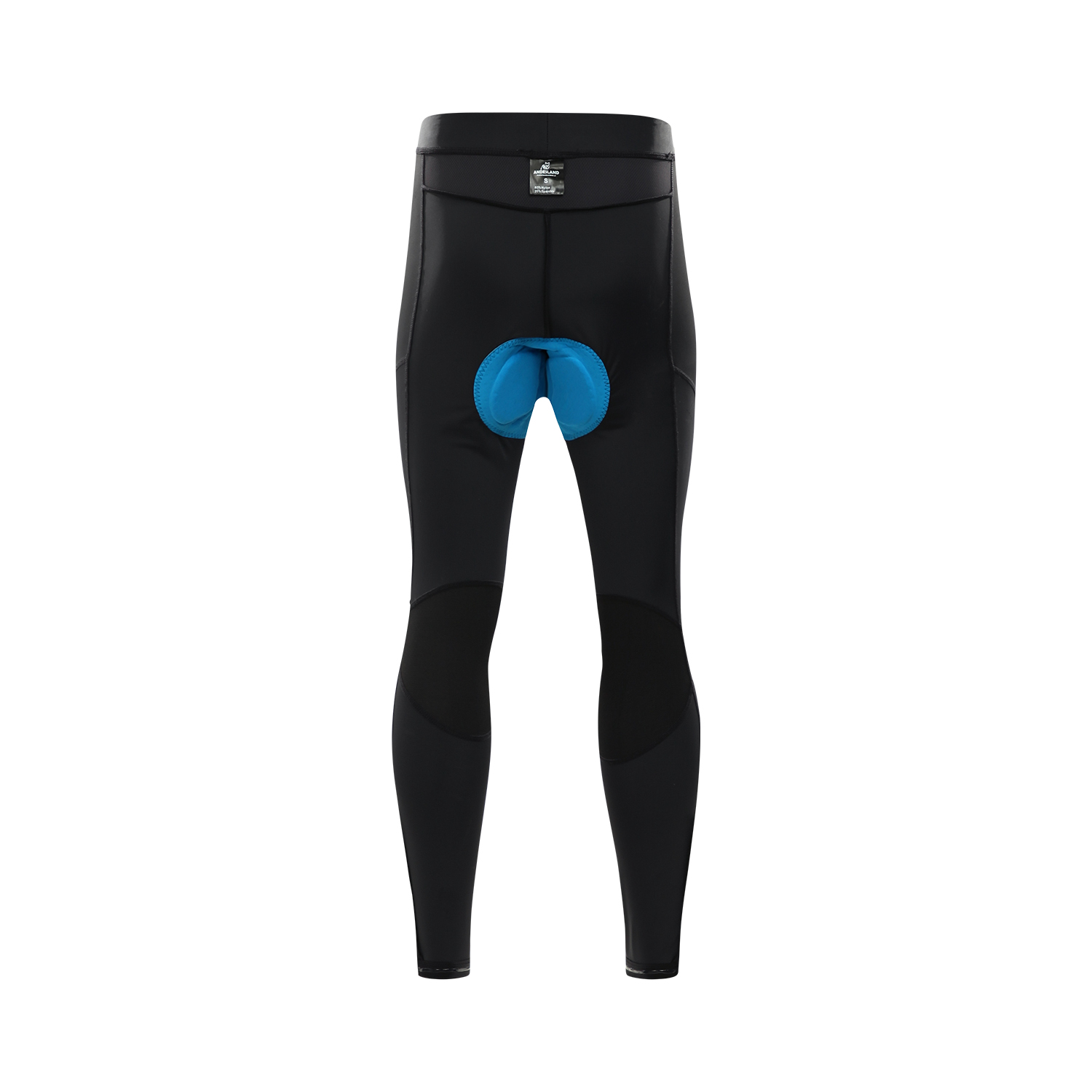 CALZA LARGO SKINNY HOMBRE ANDESLAND NEGRO LARGA CICLISMO ACOLCHADO DRYUP CON CIERRE - 4