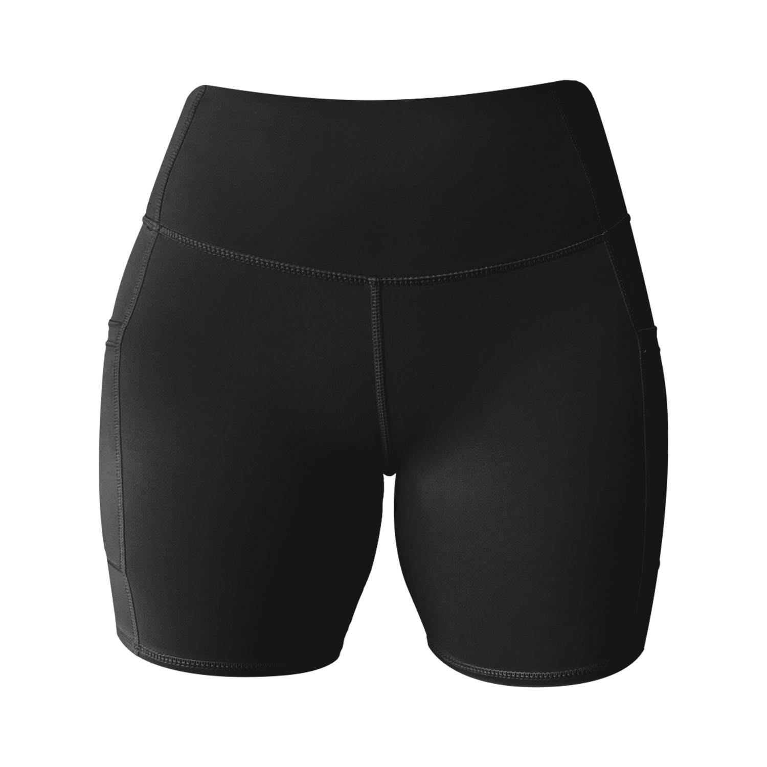 CALZA SHORT SKINNY MUJER ANDESLAND DEPORTIVA CORTA CON BOLSILLOS - 1