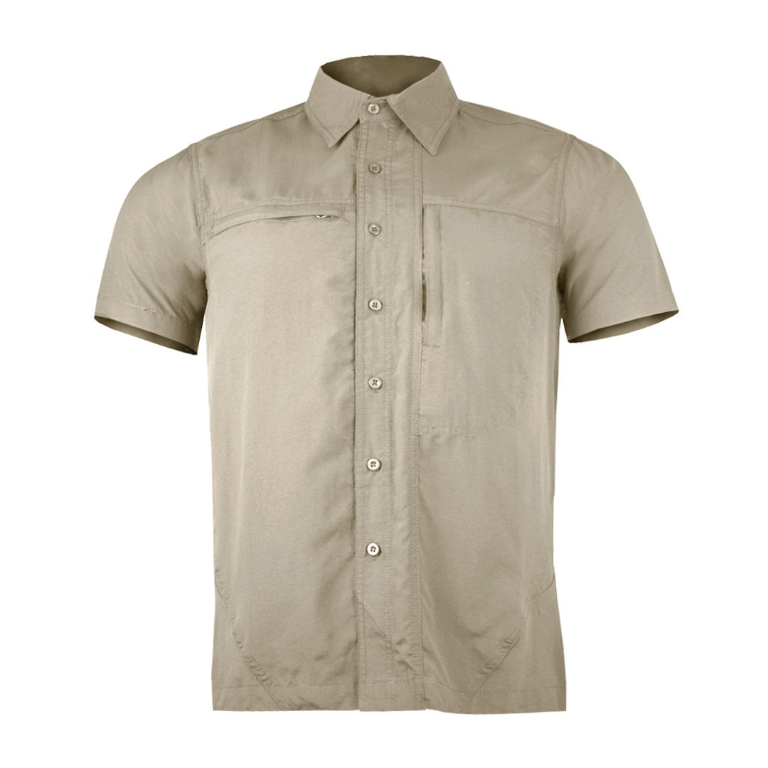 CAMISA MANGA CORTA HOMBRE ANDESLAND TREKKING OUTDOOR CORPORATIVO - 1