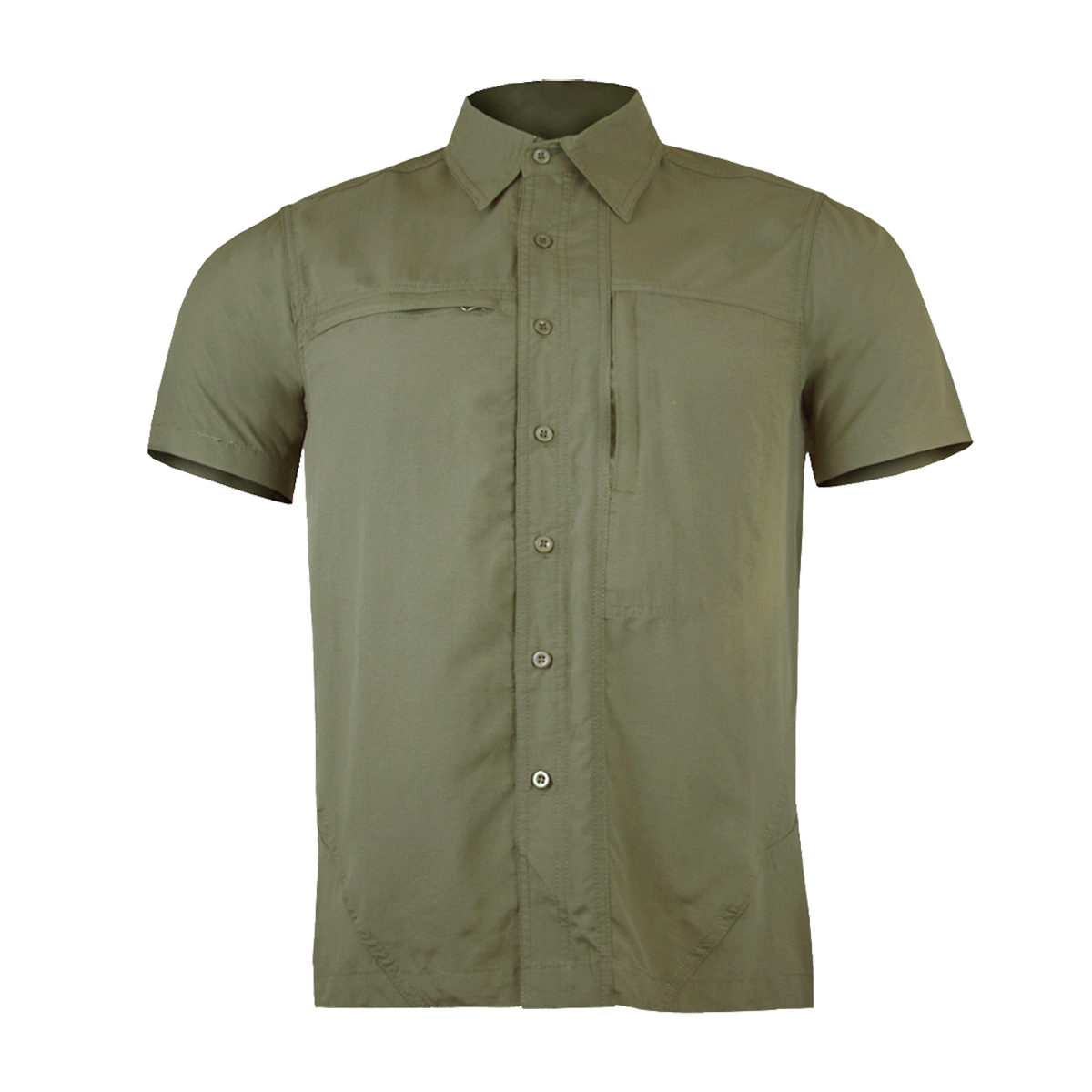 CAMISA MANGA CORTA HOMBRE ANDESLAND TREKKING OUTDOOR CORPORATIVO - 1