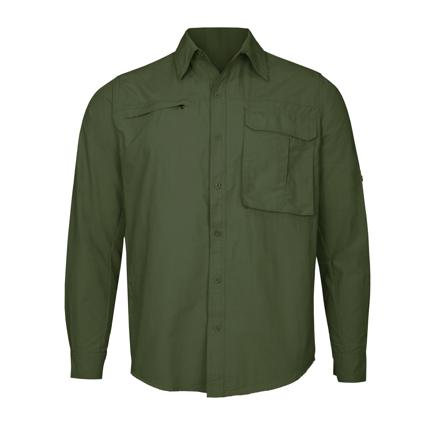 CAMISA MANGA LARGA HOMBRE ANDESLAND TREKKING OUTDOOR CORPORATIVO - 1
