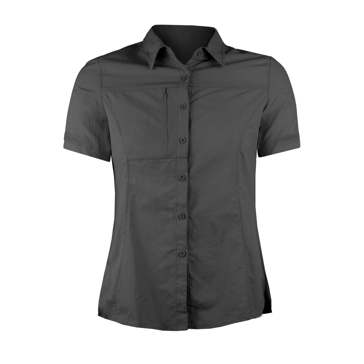 CAMISA MANGA CORTA MUJER ANDESLAND TREKKING OUTDOOR CORPORATIVO - 1