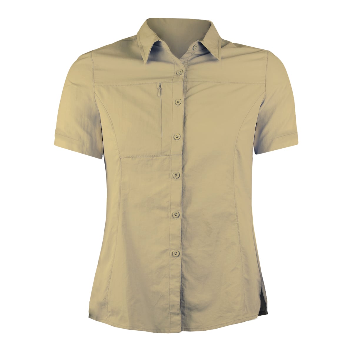CAMISA MANGA CORTA MUJER ANDESLAND TREKKING OUTDOOR CORPORATIVO - 1