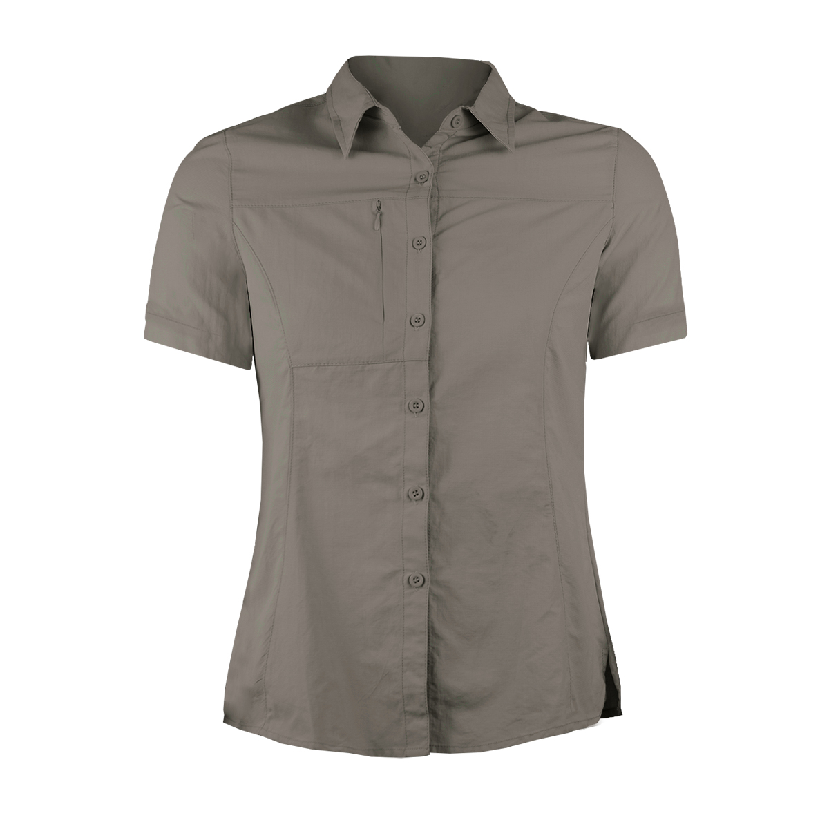 CAMISA MANGA CORTA MUJER ANDESLAND TREKKING OUTDOOR CORPORATIVO - 1