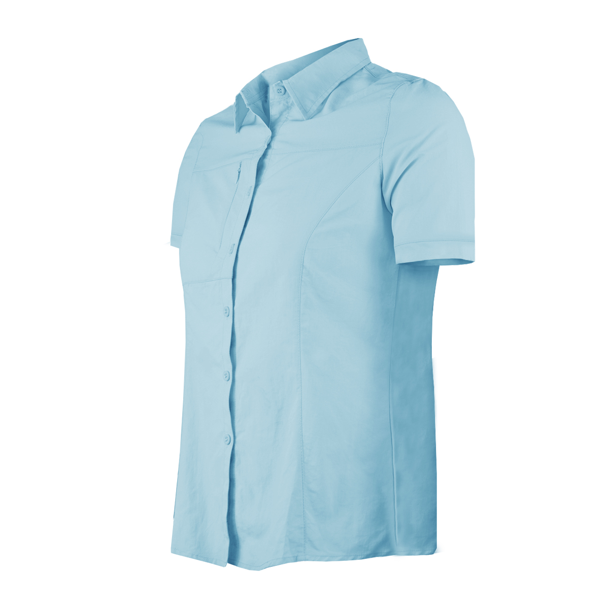 CAMISA MANGA CORTA MUJER ANDESLAND TREKKING OUTDOOR CORPORATIVO - 2