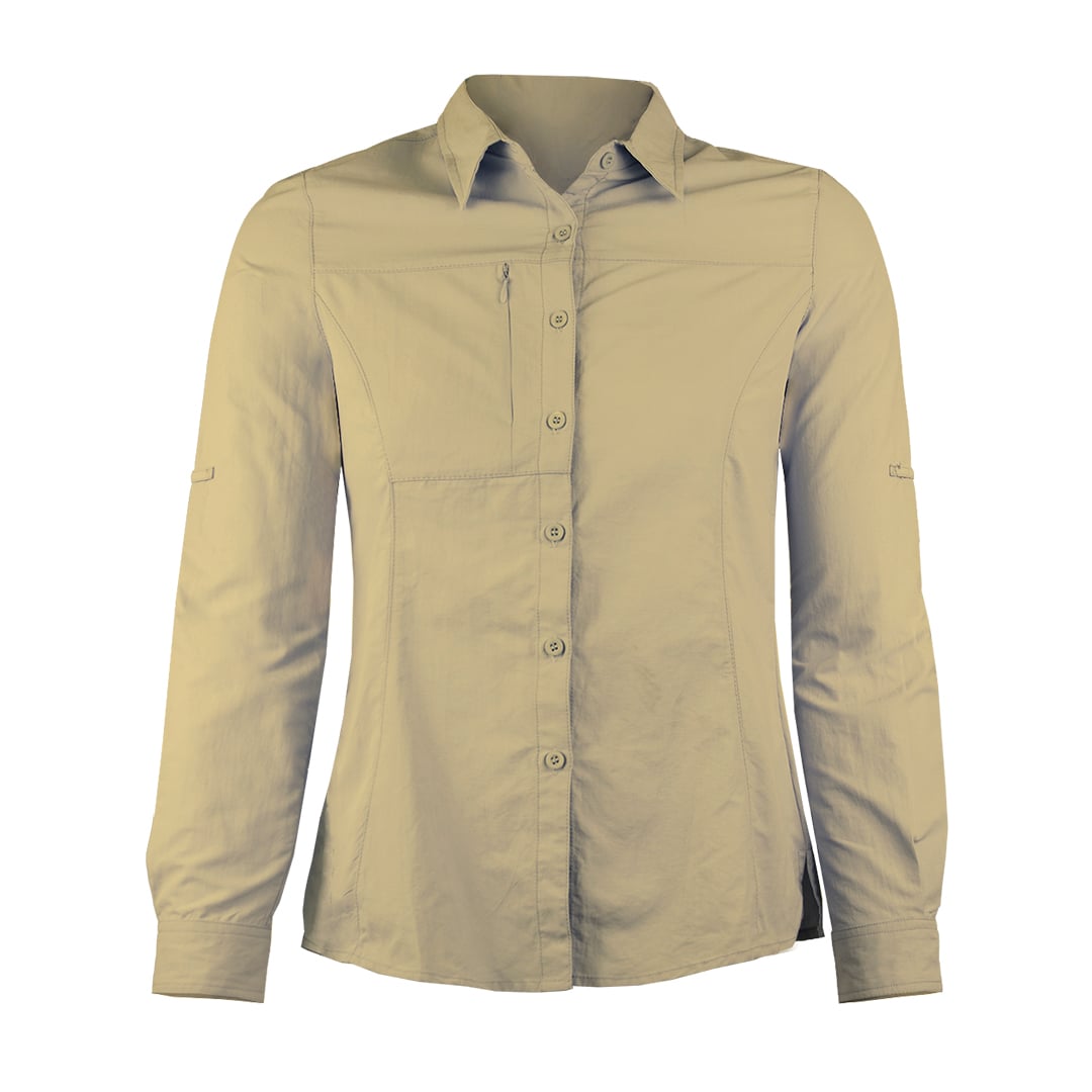 CAMISA MANGA LARGA MUJER ANDESLAND TREKKING OUTDOOR CORPORATIVO - 1
