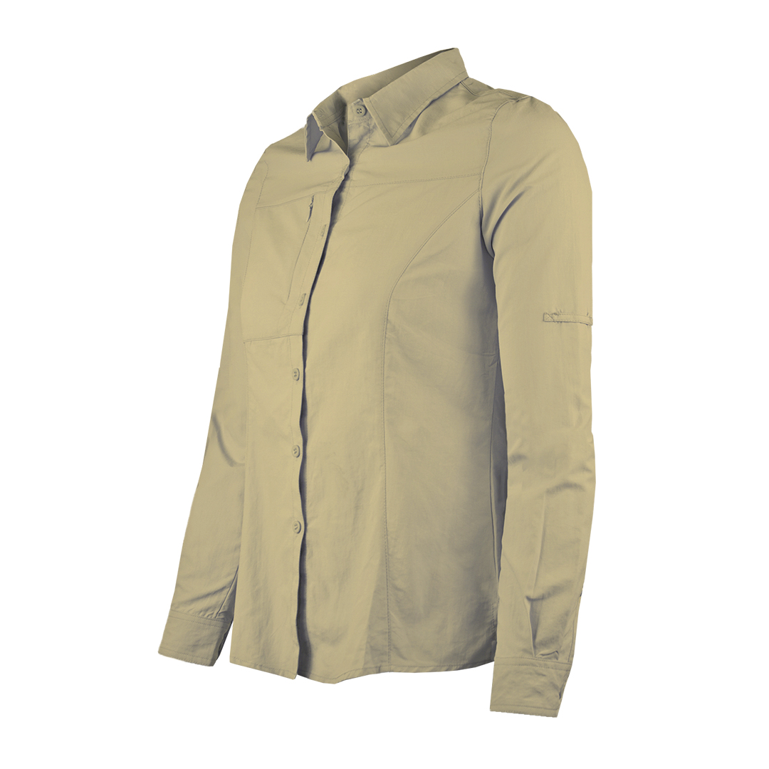 CAMISA MANGA LARGA MUJER ANDESLAND TREKKING OUTDOOR CORPORATIVO - 2