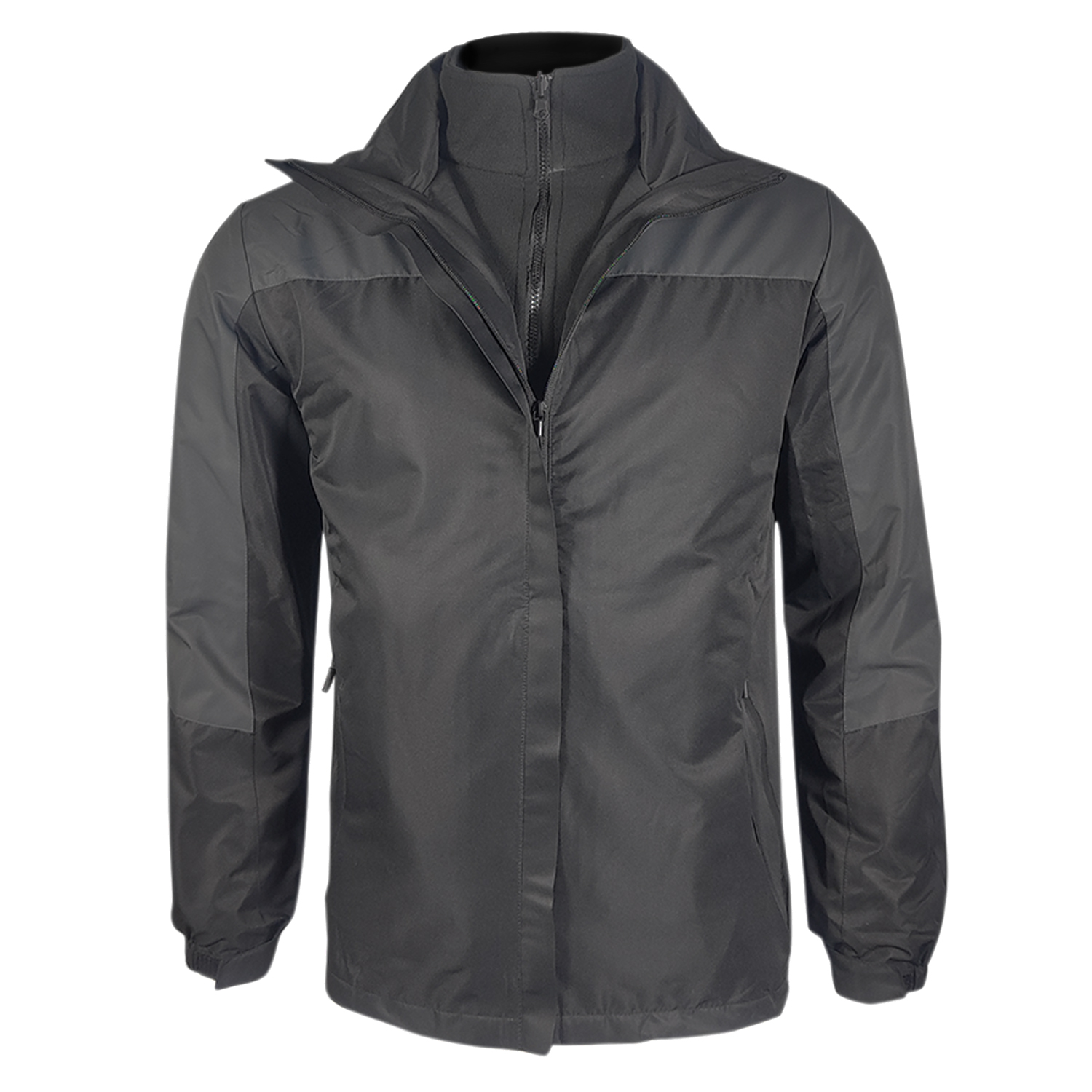 CHAQUETA MANGA LARGA HOMBRE ANDESLAND NEGRO 3 EN 1 DESMONTABLE NUEVA TEMPORADA OUTDOOR CORPORATIVO - 4