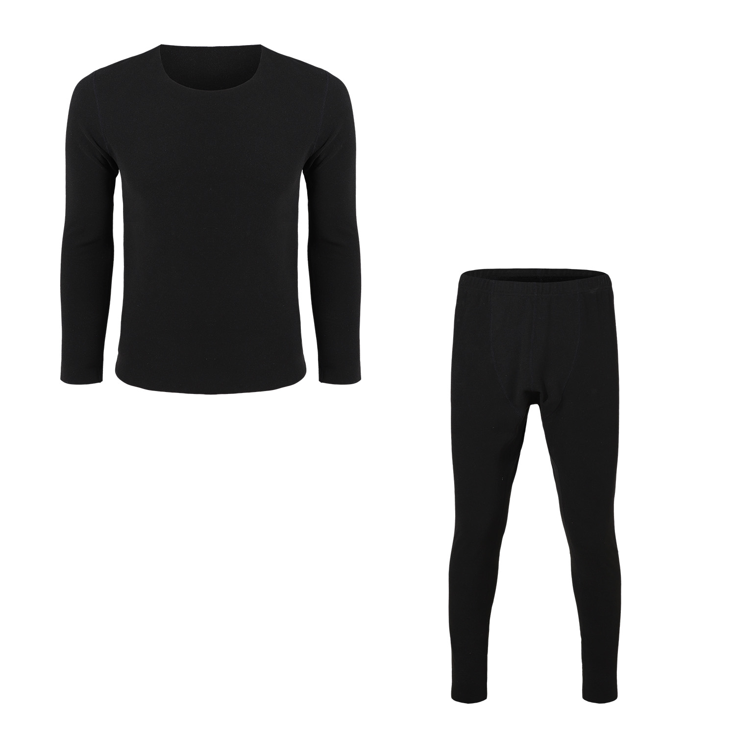 CONJUNTO MANGA LARGA HOMBRE ANDESLAND PRIMERA CAPA MICROPOLAR - 1