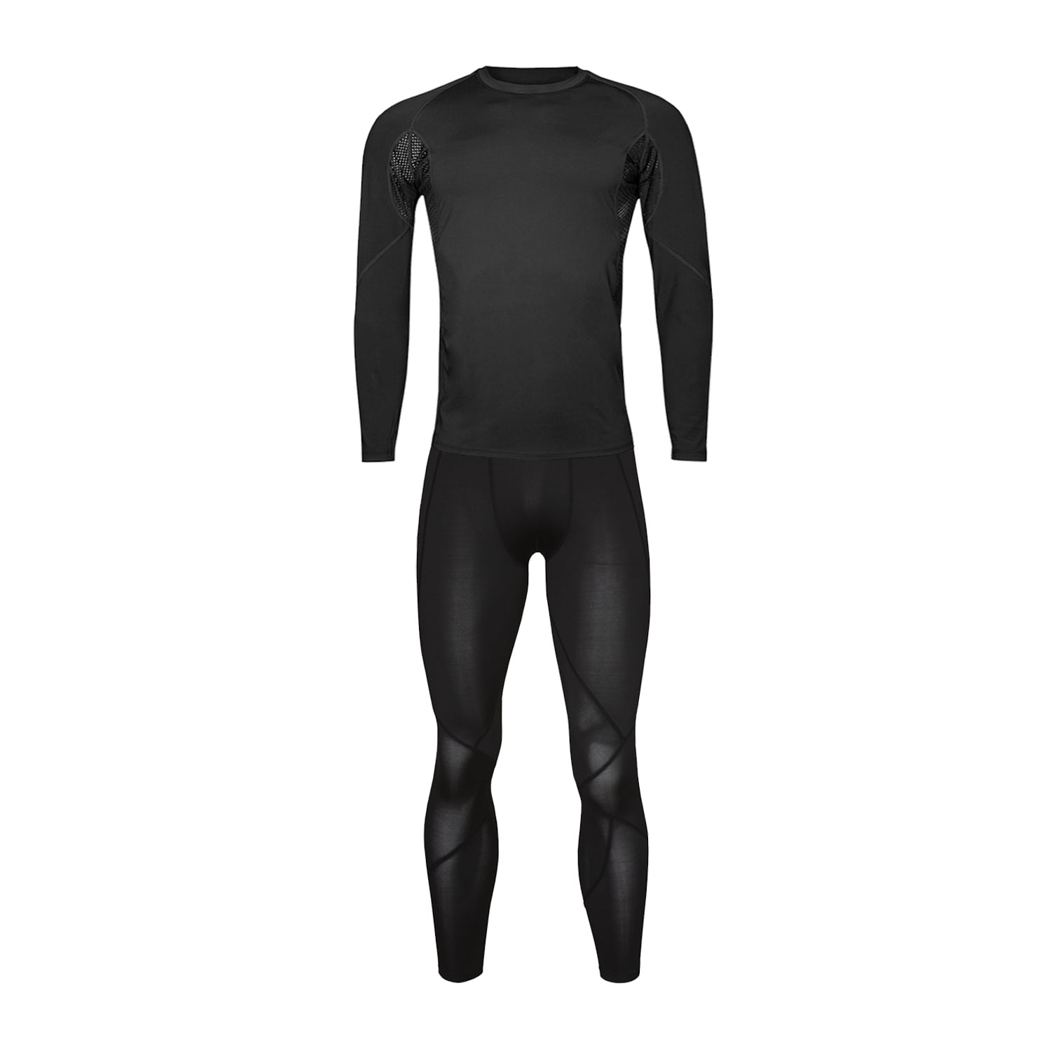 CONJUNTO MANGA LARGA HOMBRE ANDESLAND PRIMERA CAPA DRYFIT MICROPERFORADO - 1