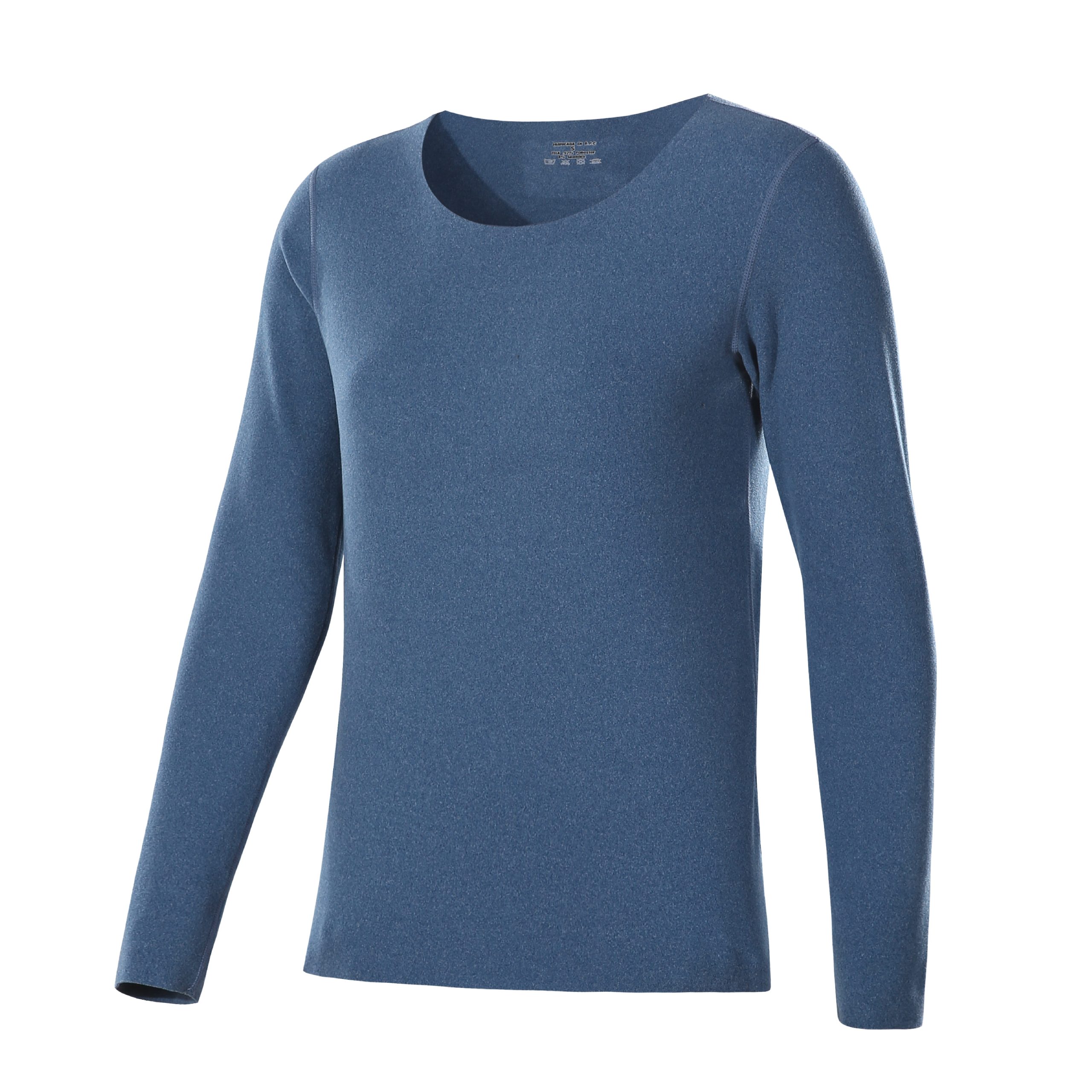 POLERA MANGA LARGA MUJER ANDESLAND PRIMERA CAPA MICROPOLAR CUELLO REDONDO SIN COSTURAS - 2
