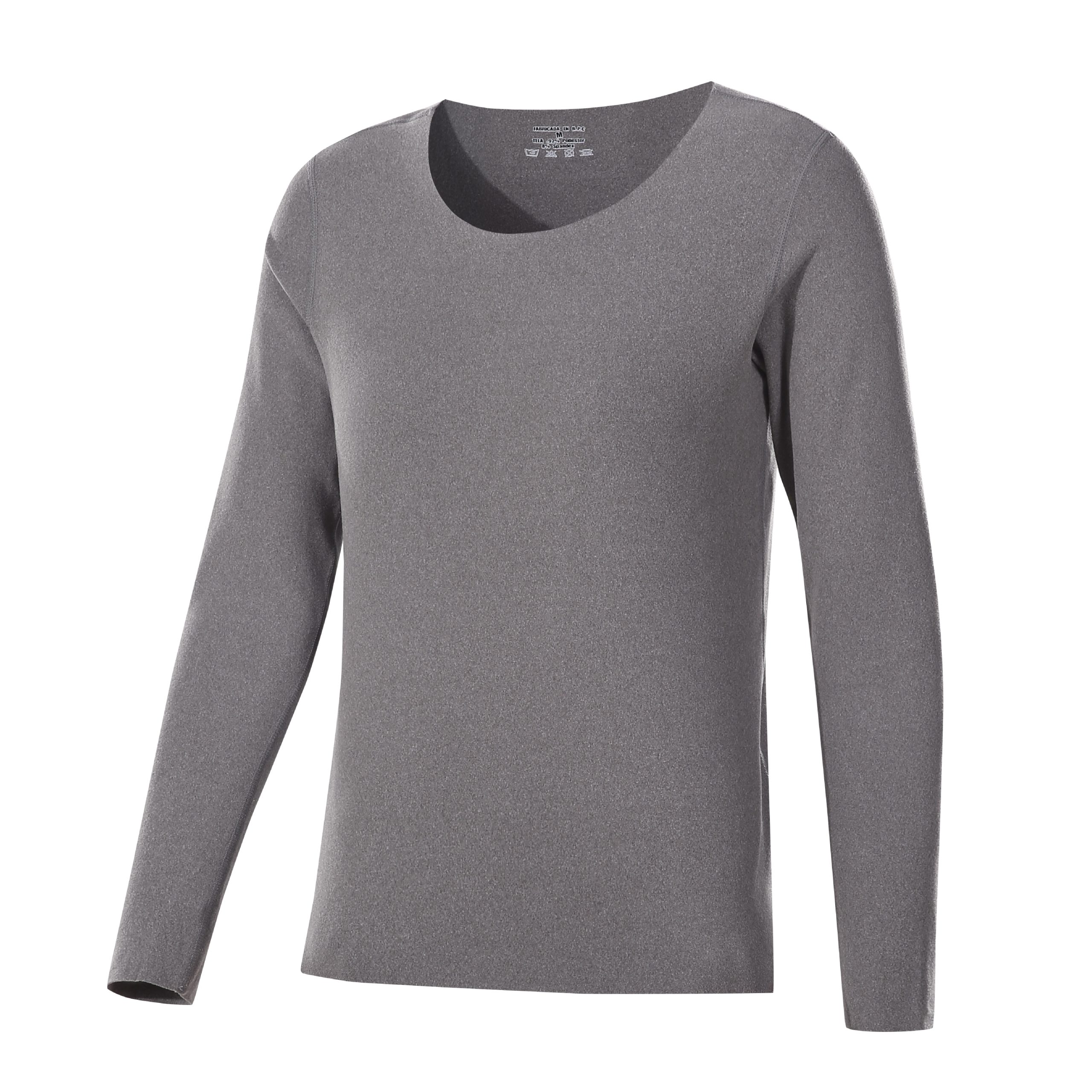POLERA MANGA LARGA MUJER ANDESLAND PRIMERA CAPA MICROPOLAR CUELLO REDONDO SIN COSTURAS - 2