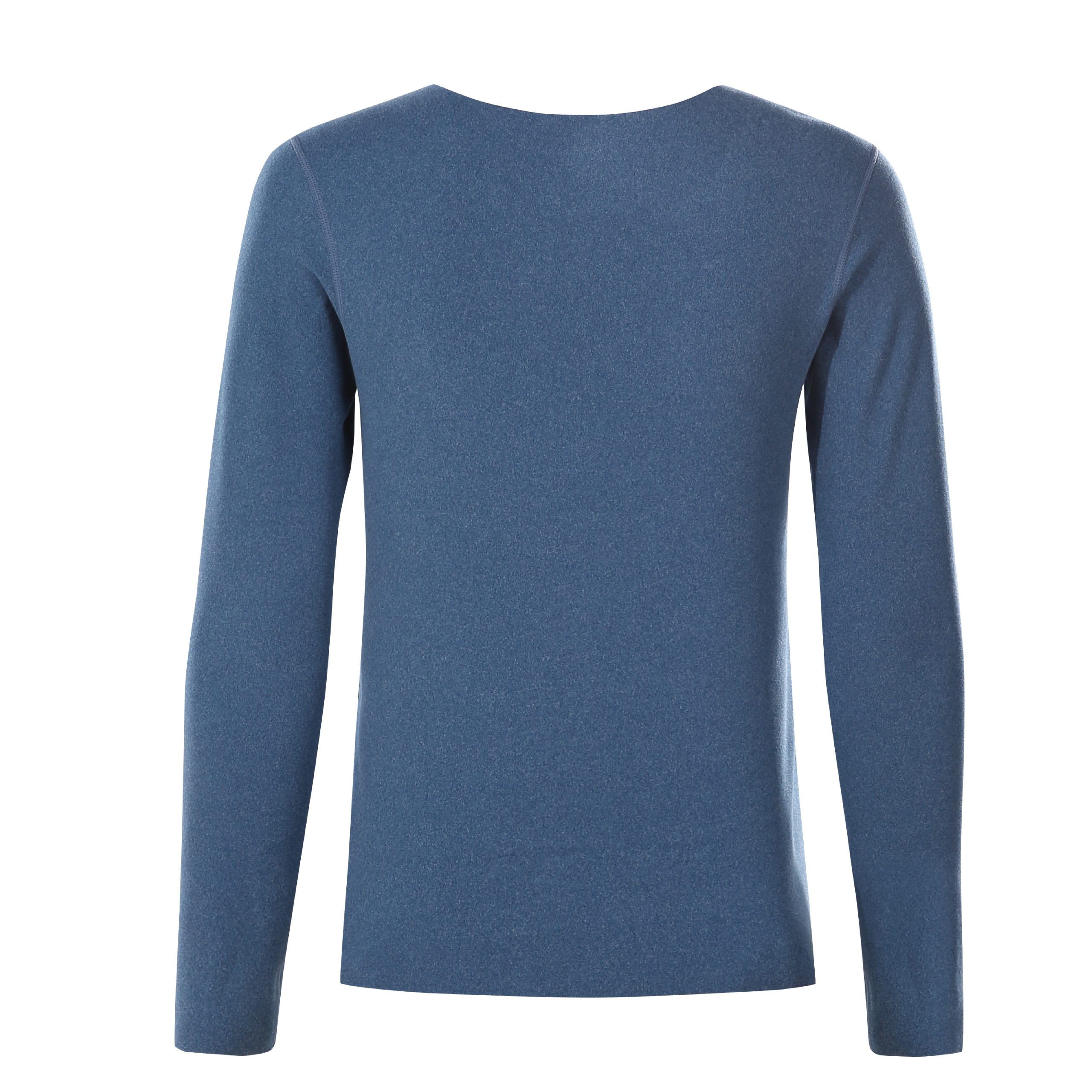 POLERA MANGA LARGA MUJER ANDESLAND PRIMERA CAPA MICROPOLAR CUELLO REDONDO SIN COSTURAS - 3