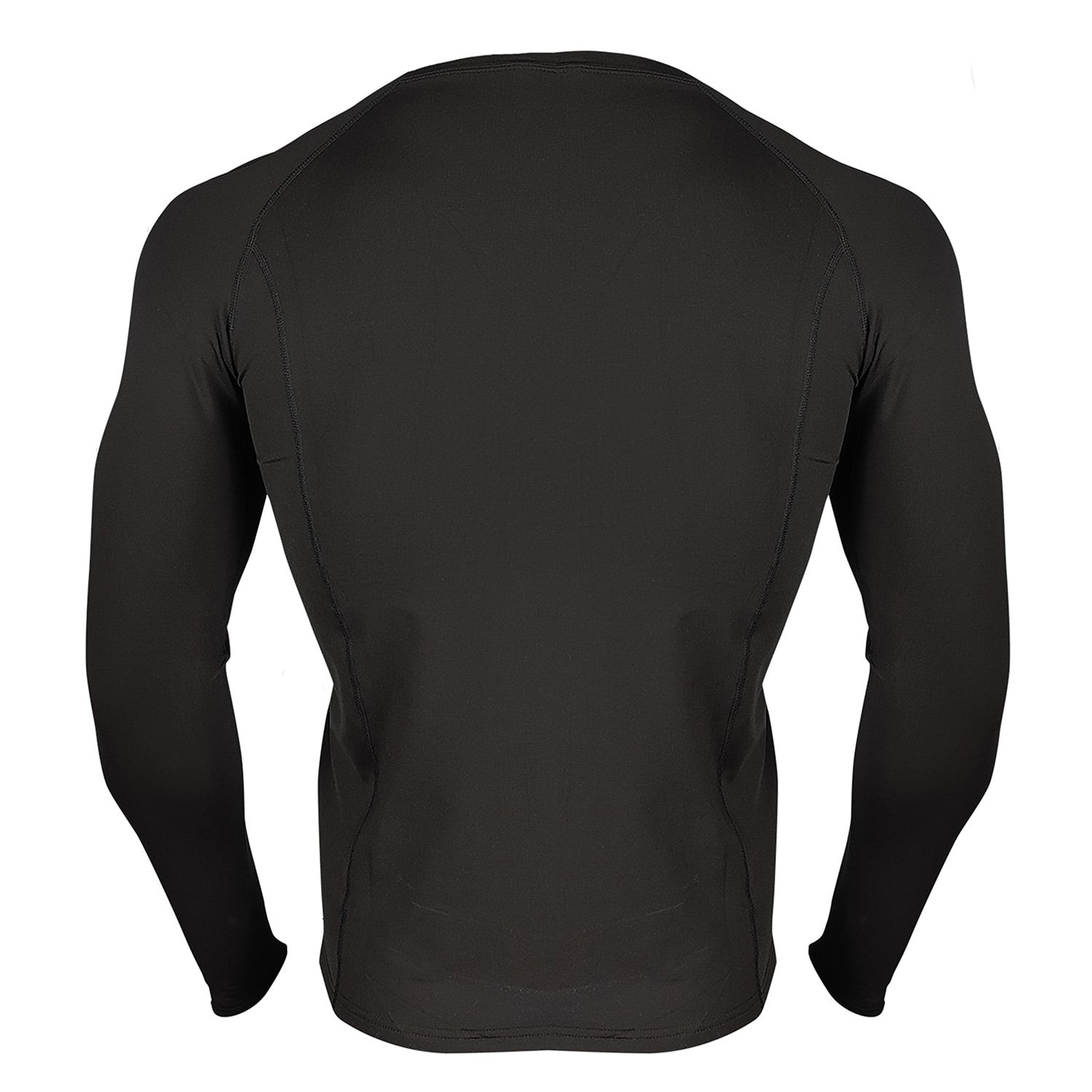 POLERA MANGA LARGA HOMBRE ANDESLAND NEGRO PRIMERA CAPA MICROPOLAR - 3